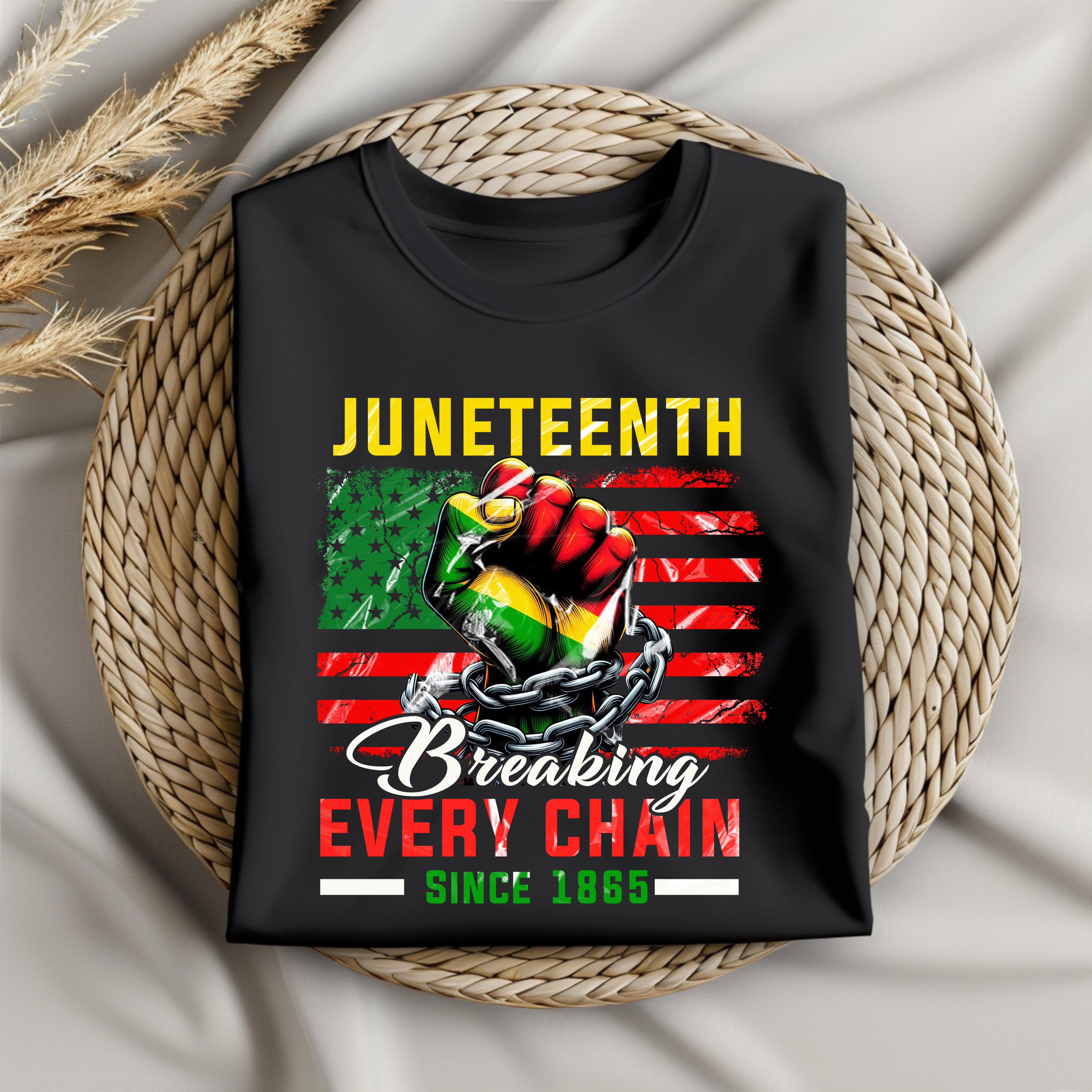 Juneteenth Breaking Every Chain, T-Shirt