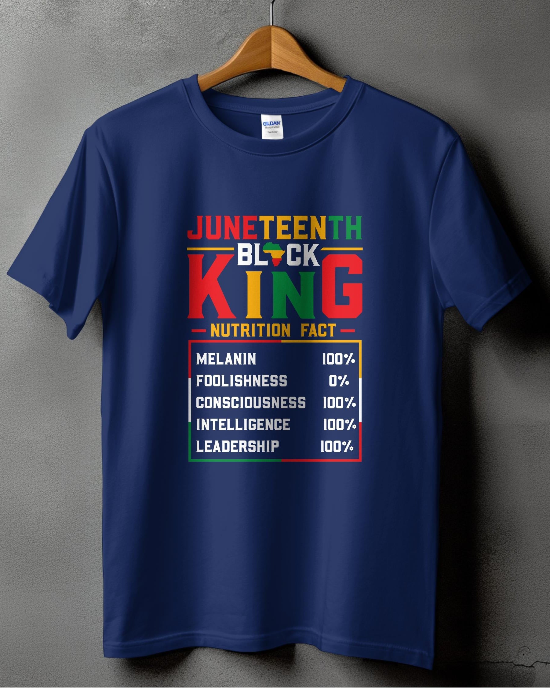 Juneteenth Black King, T-Shirt