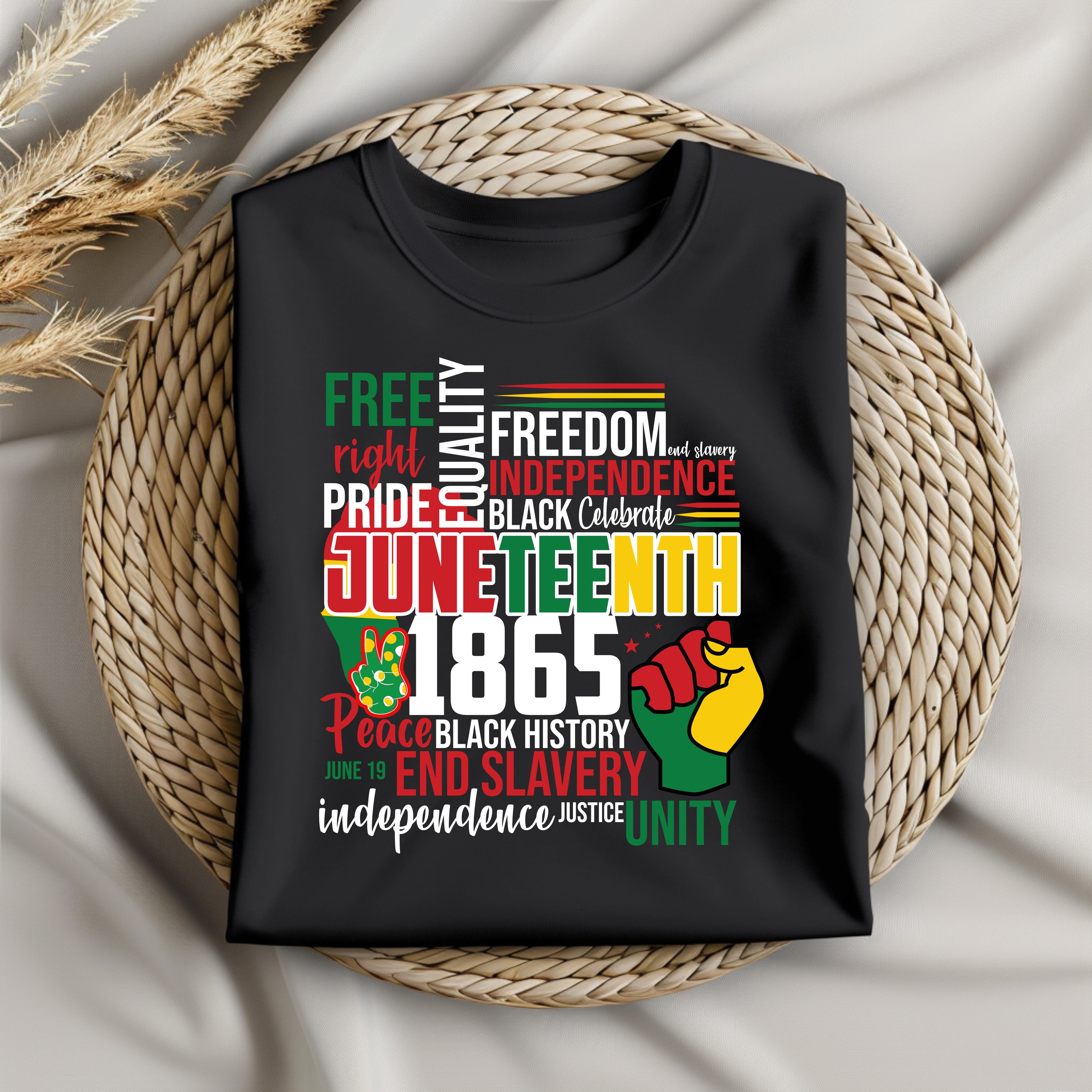 Pride Equality Freedom Juneteenth T-shirt