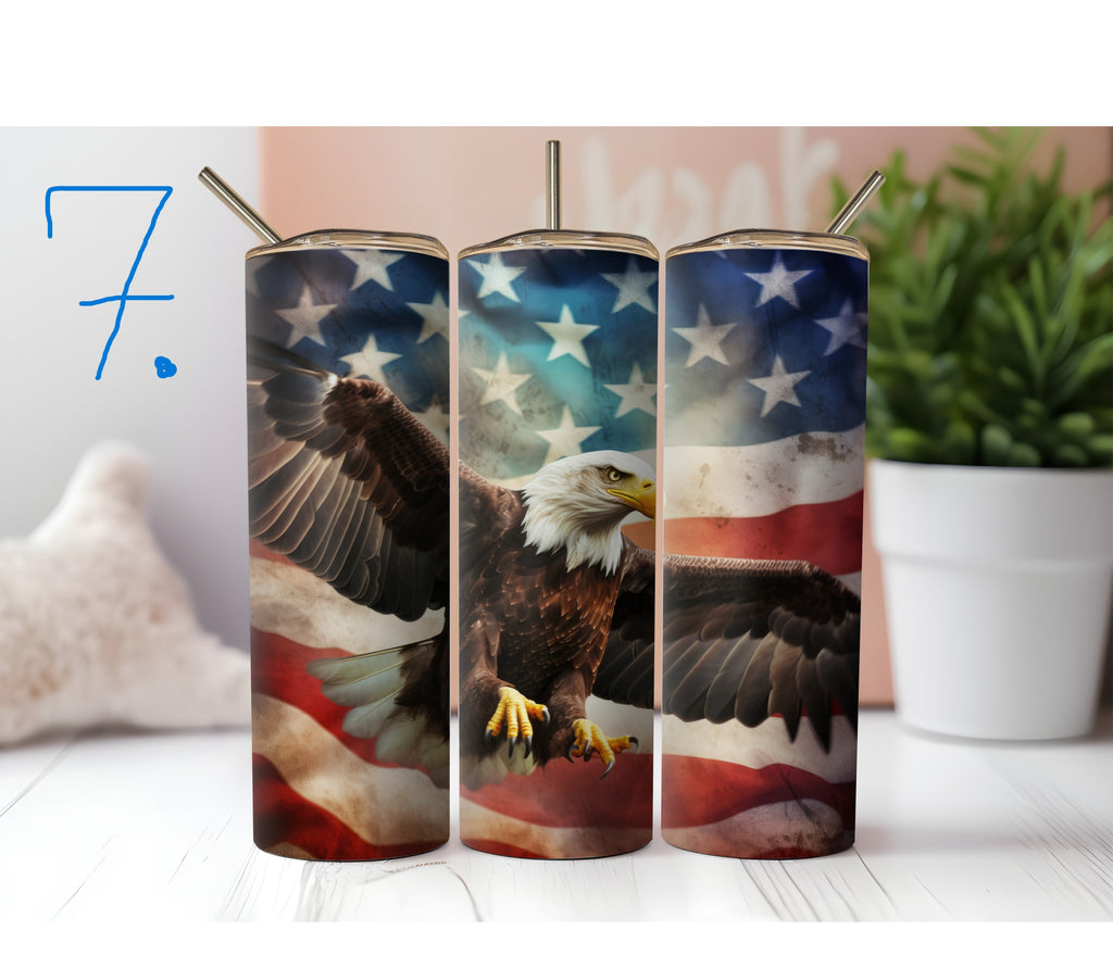 United States theme 20oz Tumblers
