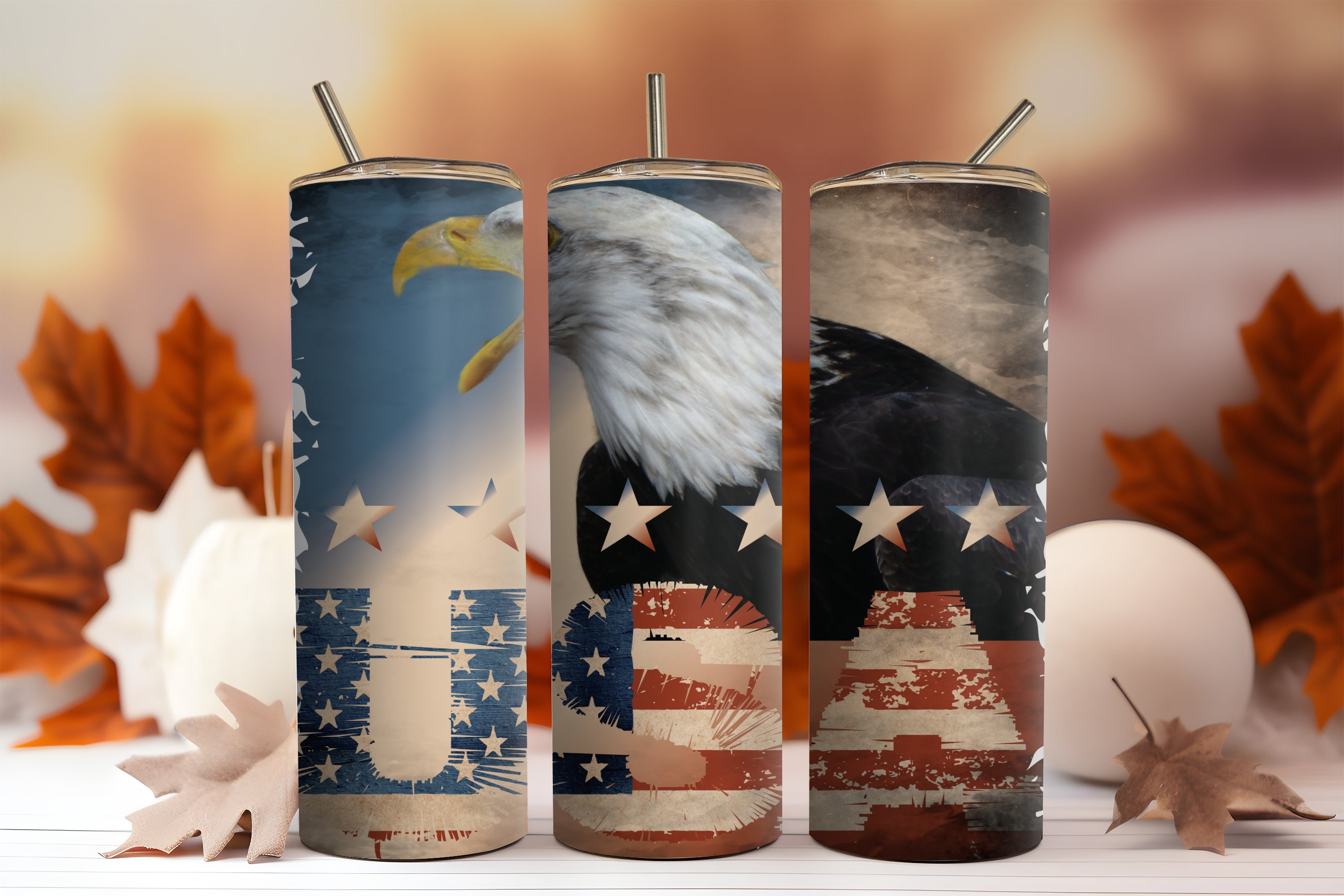 United States theme 20oz Tumblers