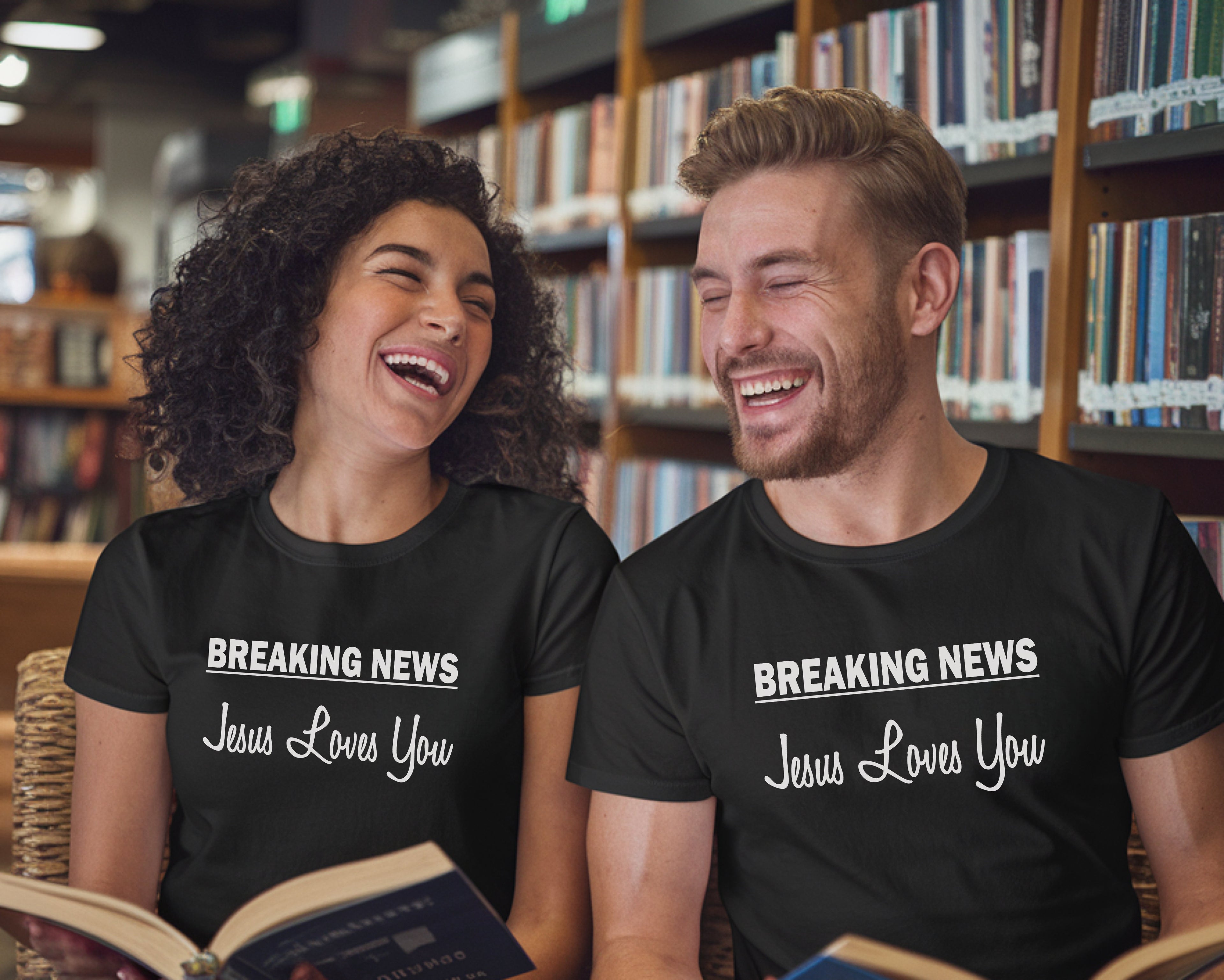 Breaking News... Jesus Loves You Shirt
