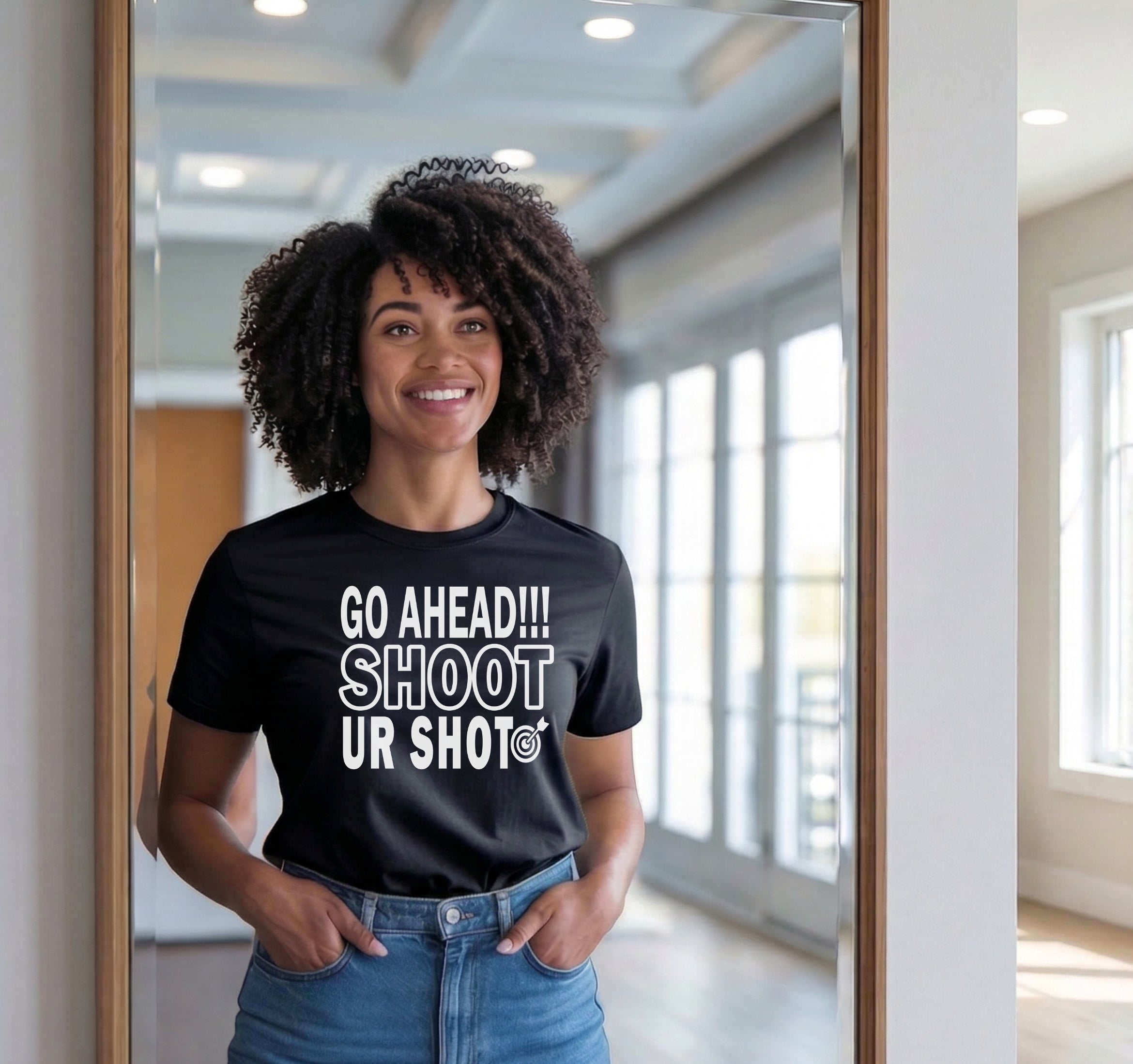 GO AHEAD!!! SHOOT UR SHOT/ Shirts