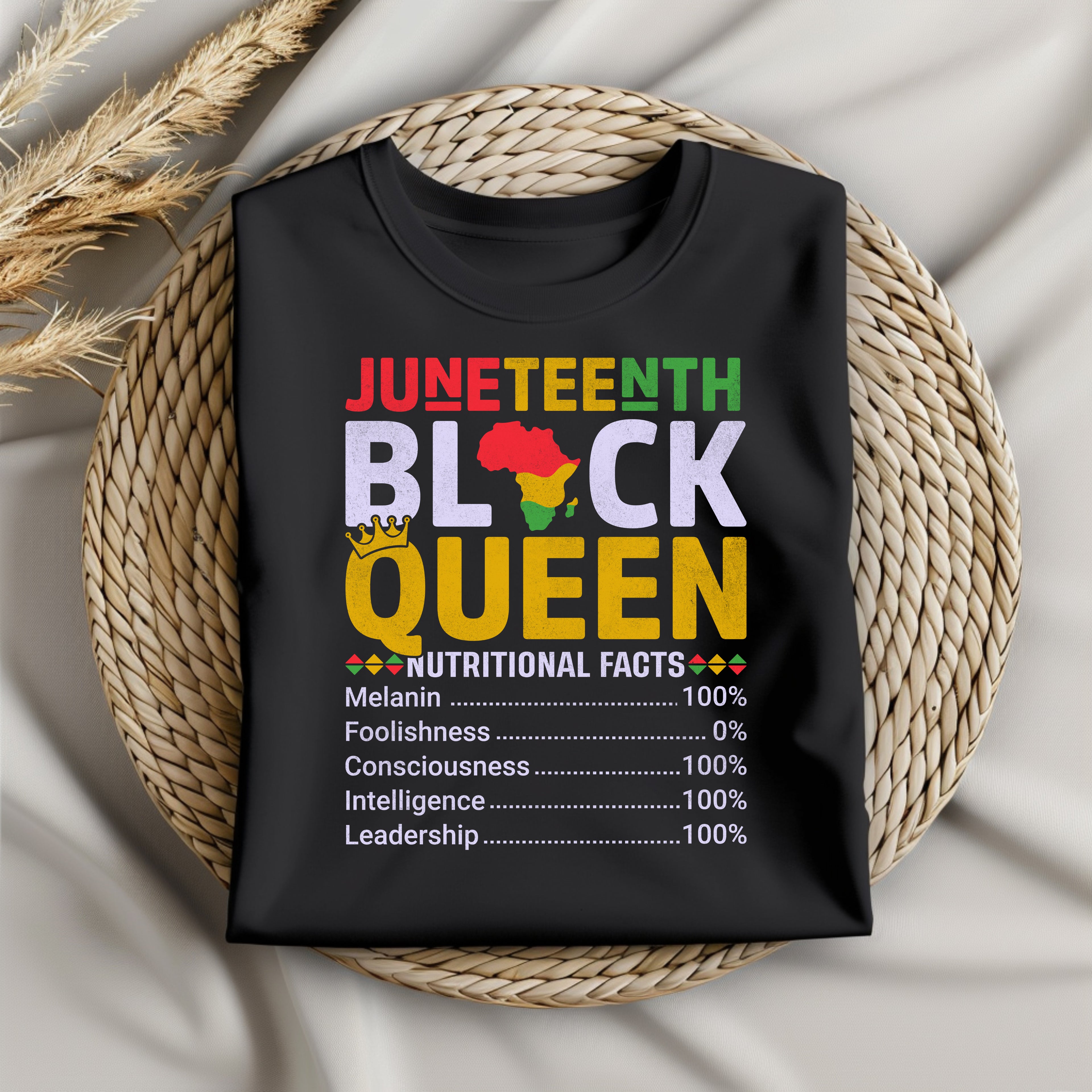 Black Queen Juneteenth T-shirt