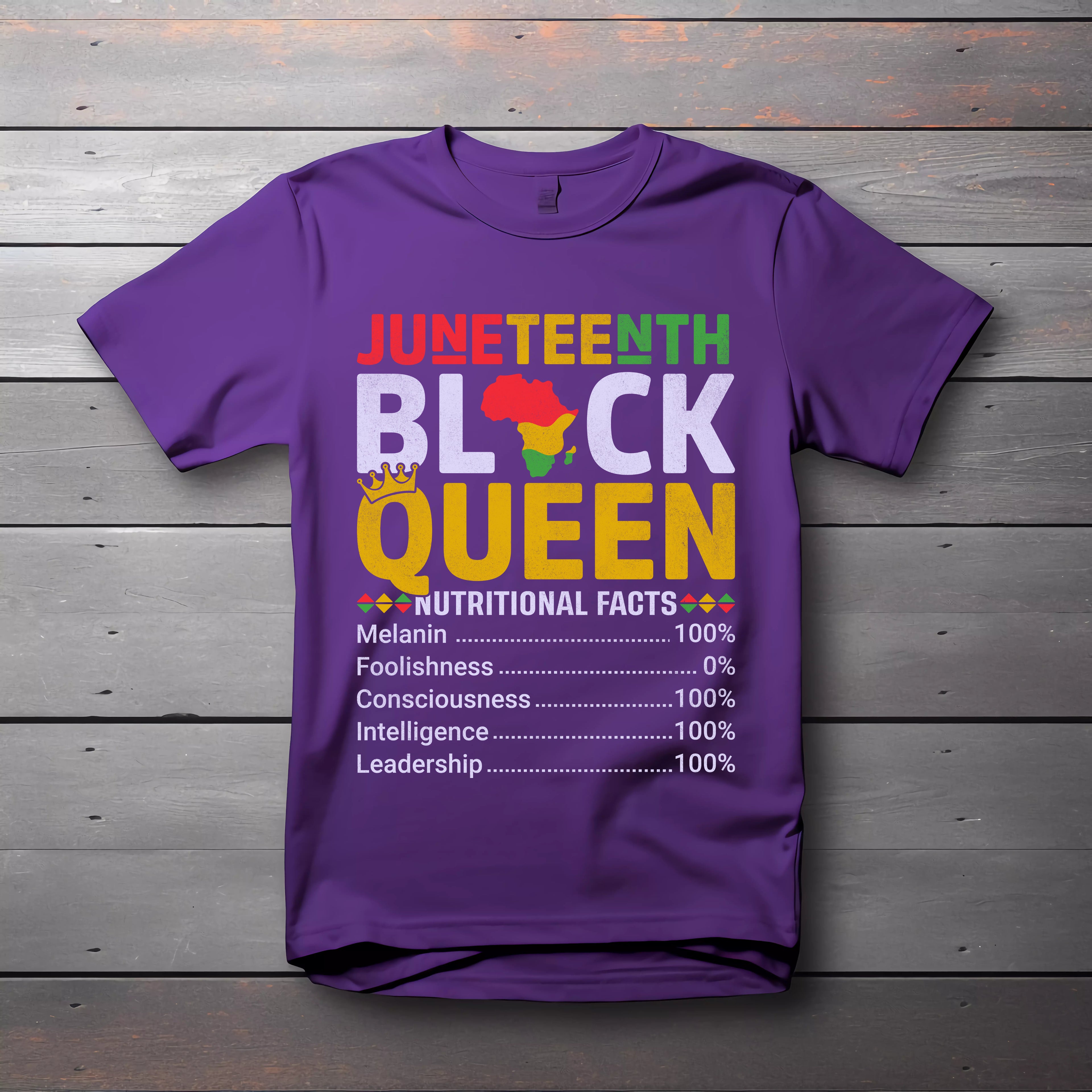 Black Queen Juneteenth T-shirt