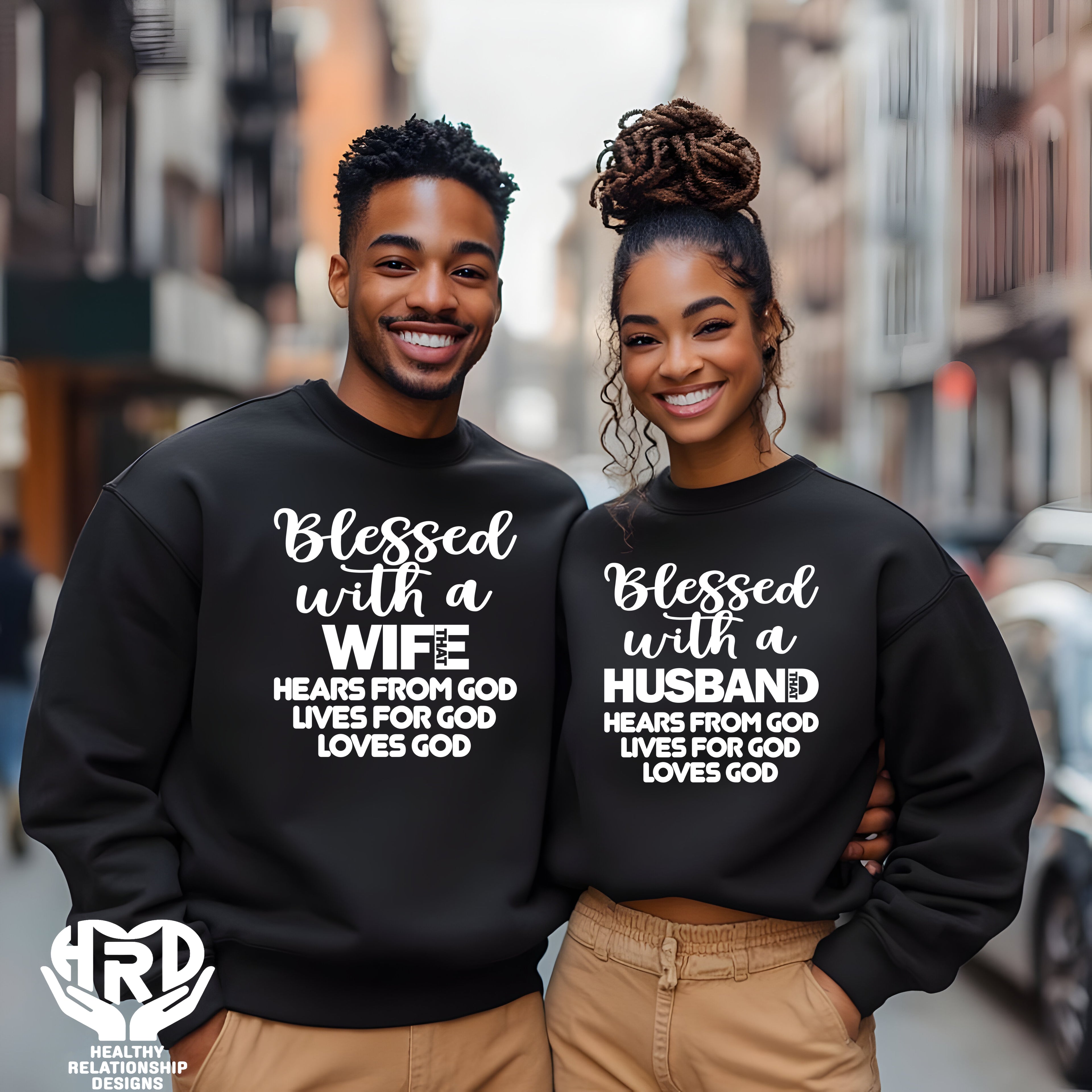 Blessed with a WIFE/ HUSBAND couples Shirt