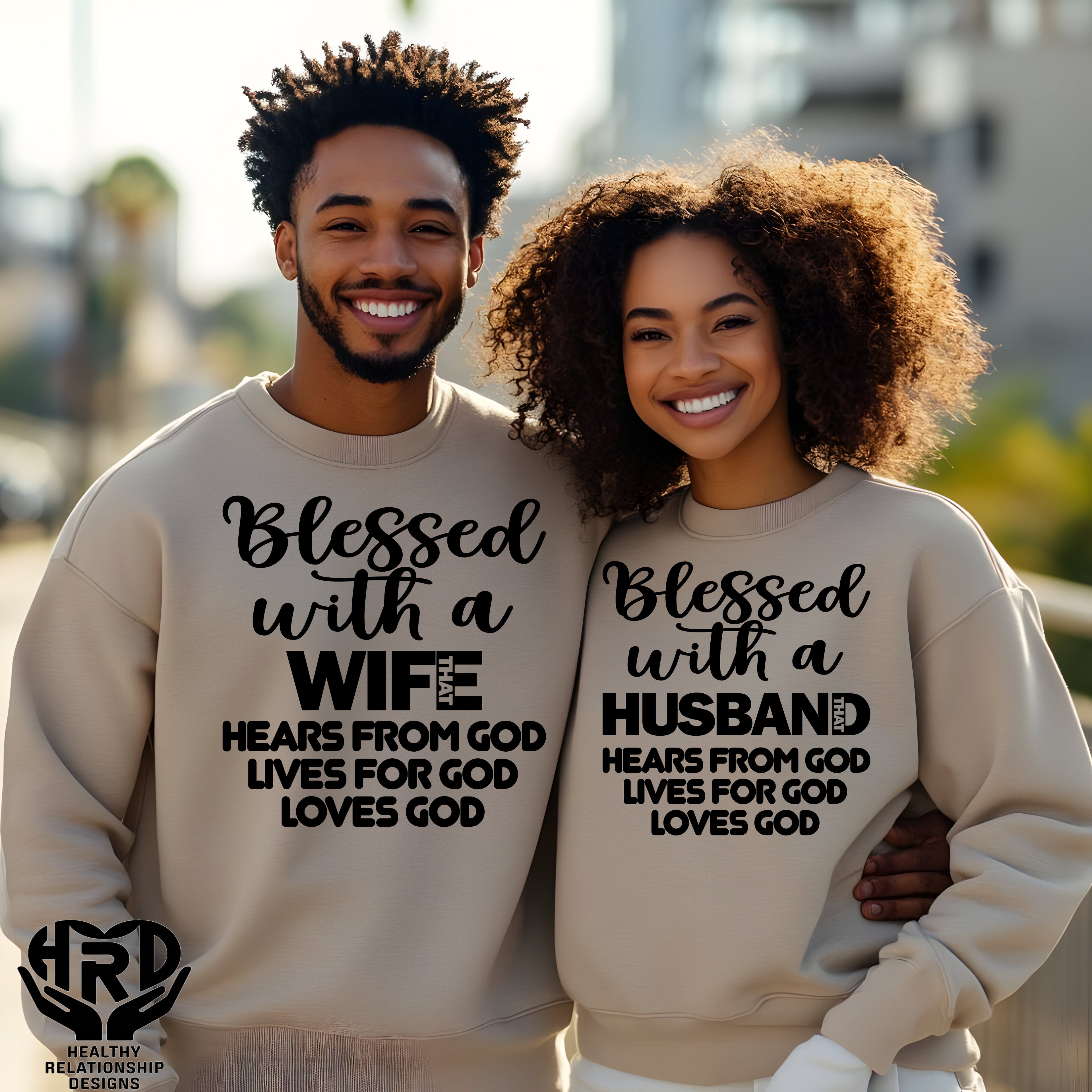 Blessed with a WIFE/ HUSBAND couples Shirt