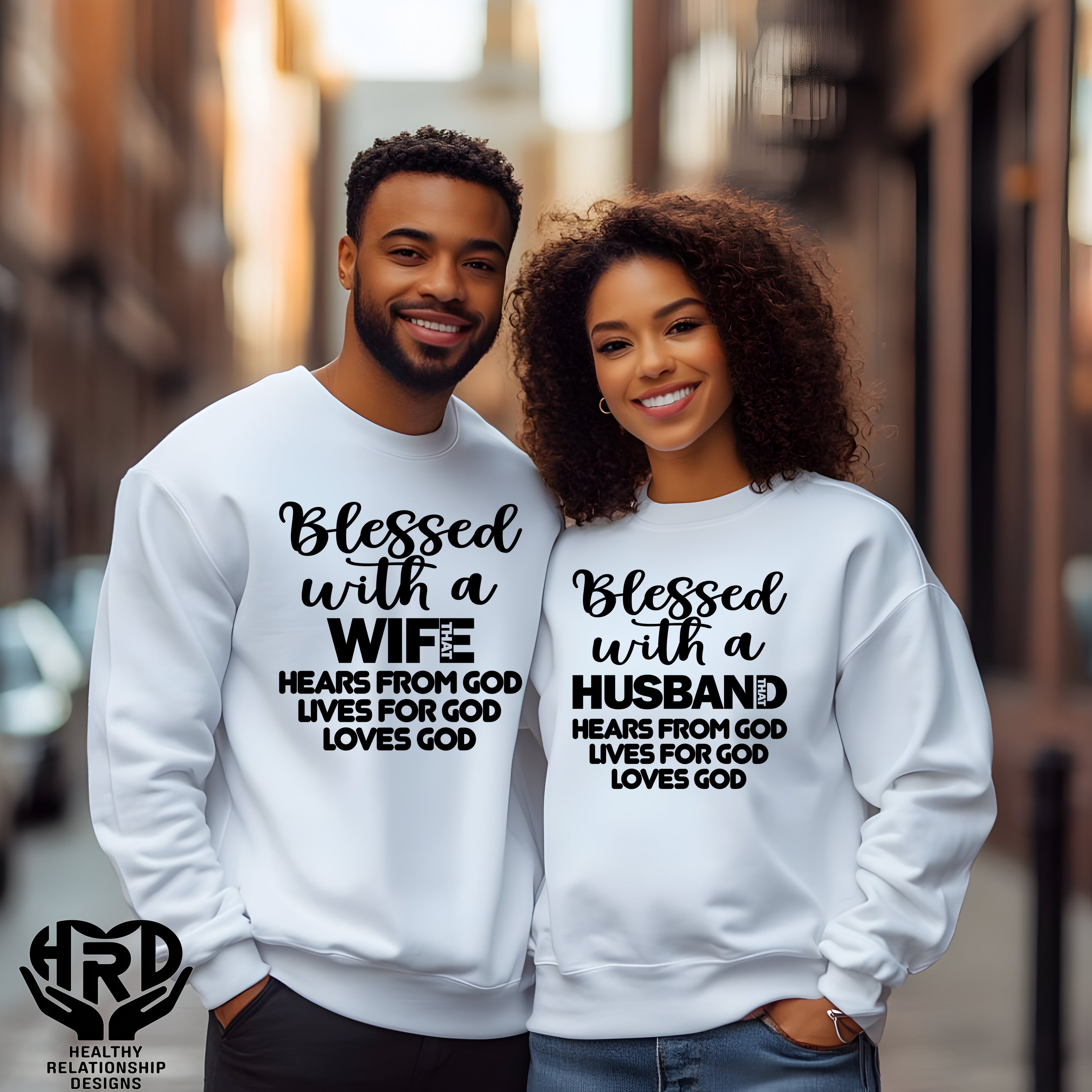 Blessed with a WIFE/ HUSBAND couples Shirt