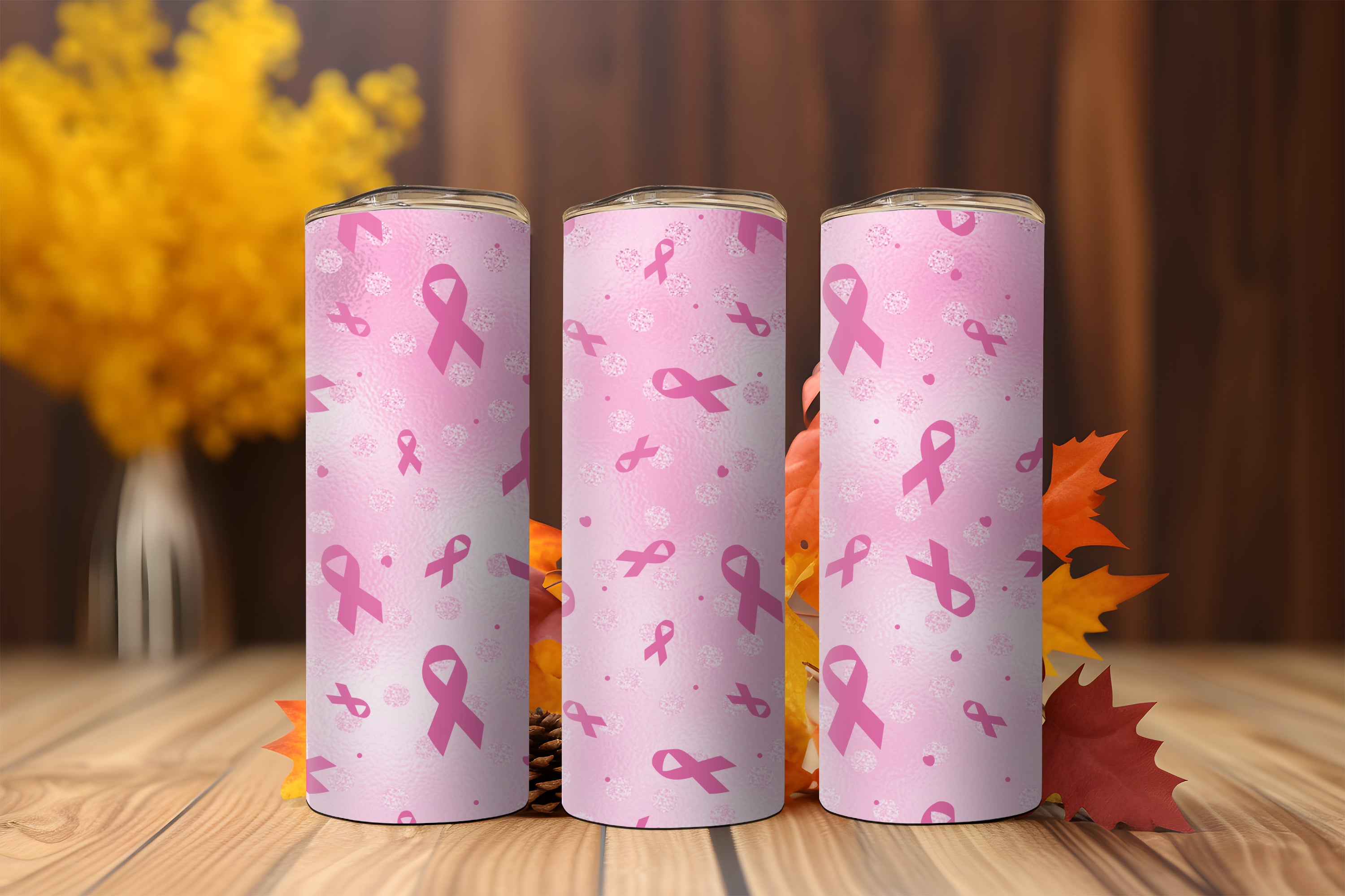 Breast Cancer Theme 20oz Tumblers