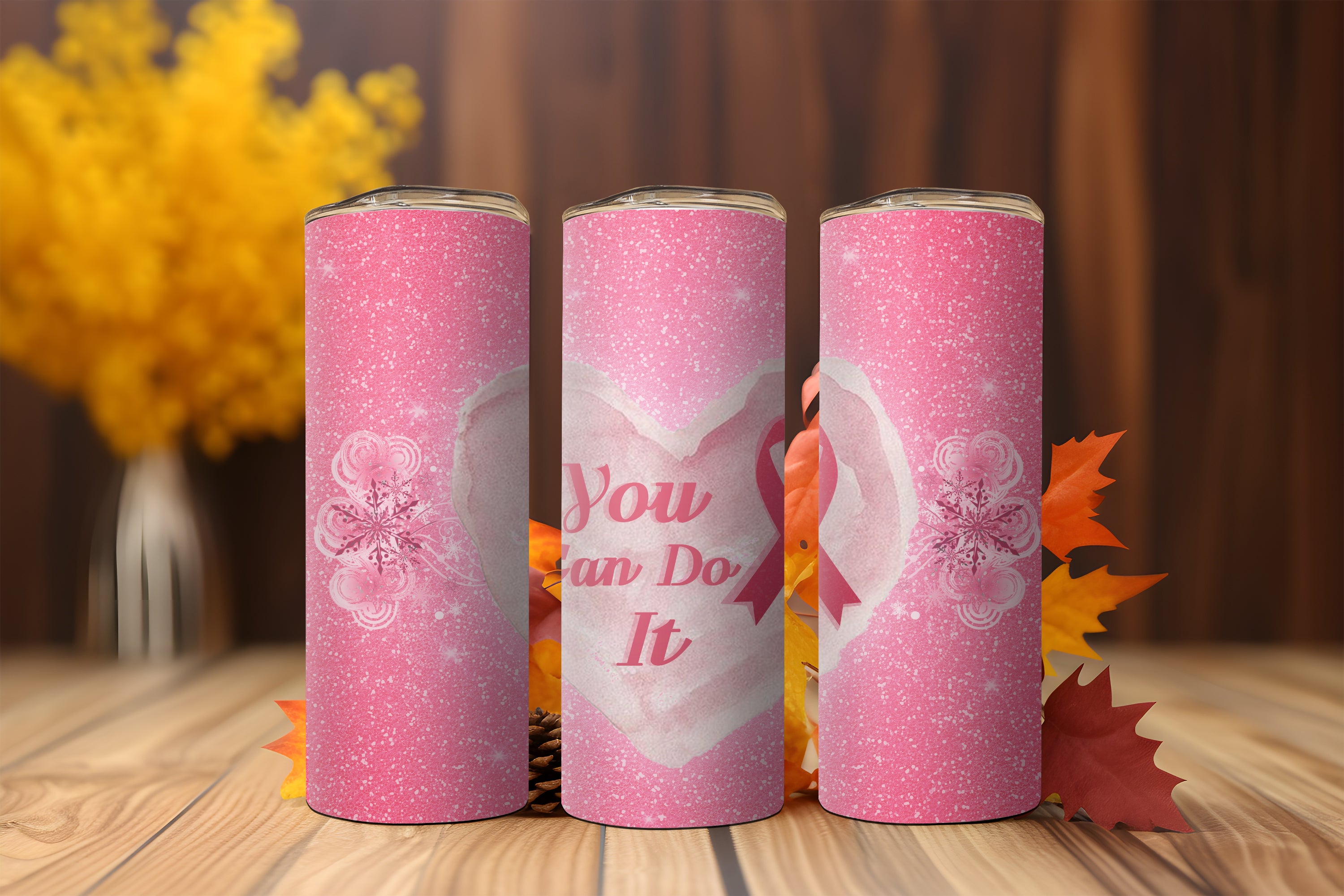 Breast Cancer Theme 20oz Tumblers