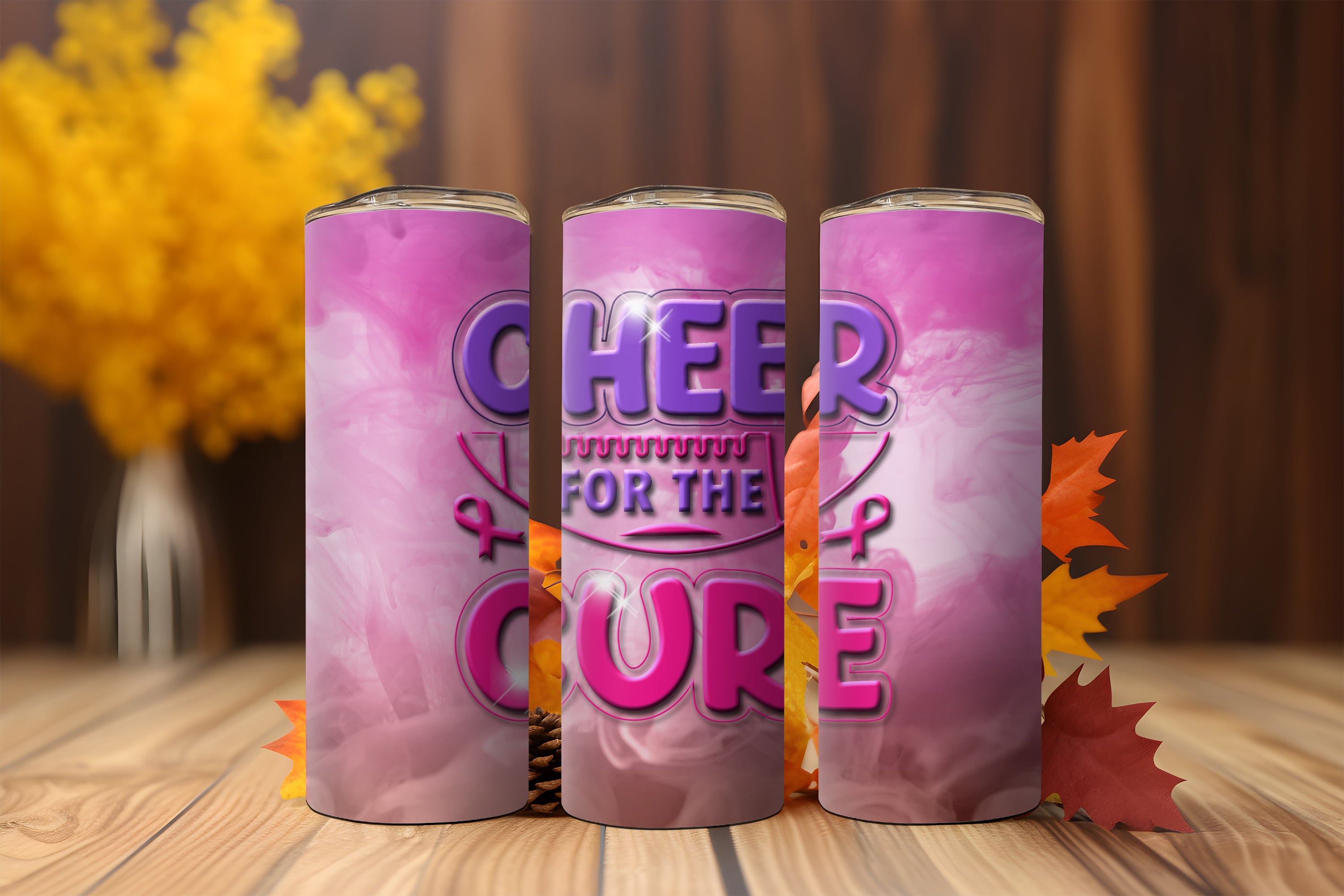 Breast Cancer Theme 20oz Tumblers