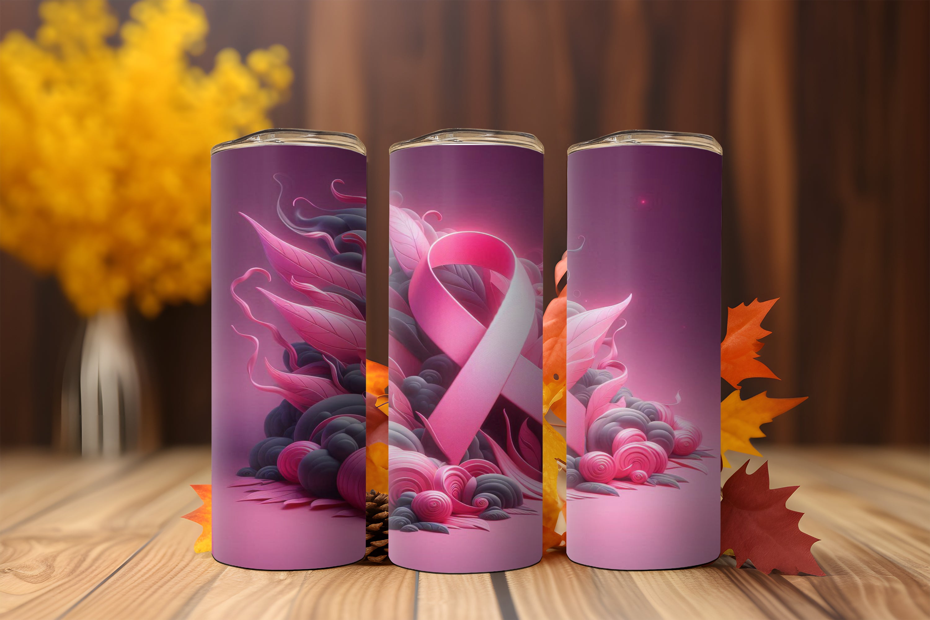 Breast Cancer Theme 20oz Tumblers