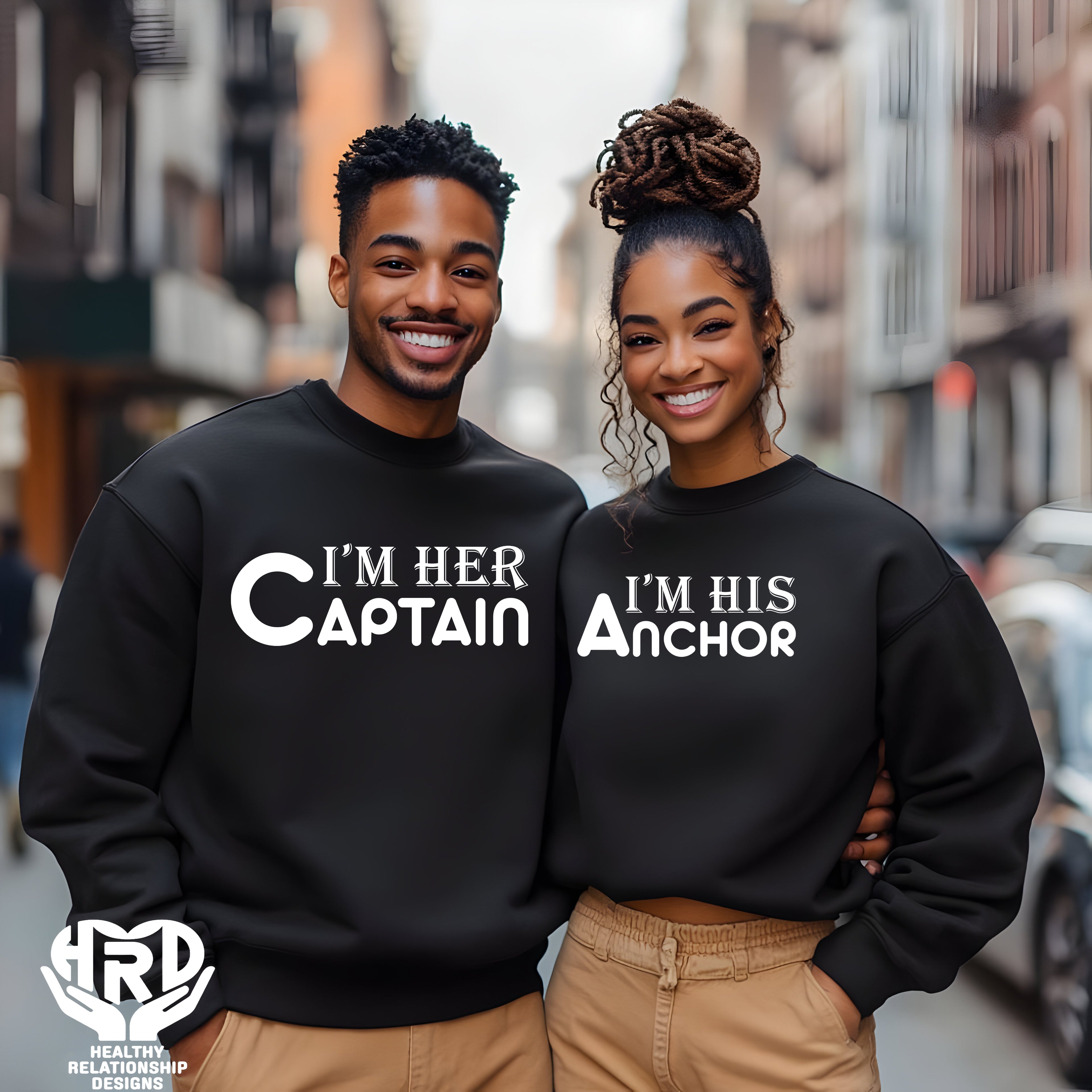 I'm Her Captain/ He's My Anchor couples shirt