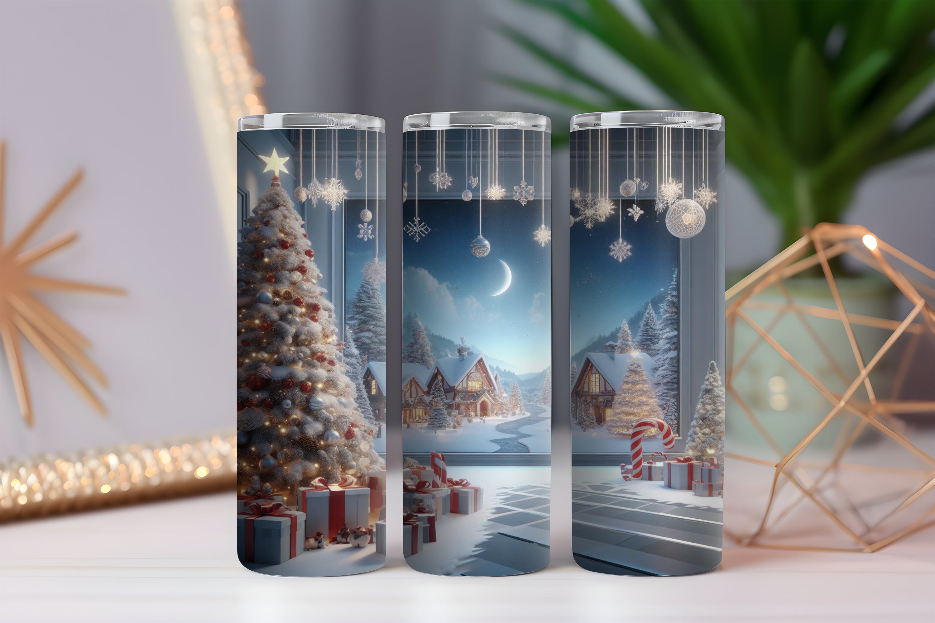 Christmas Theme 20oz Tumblers Buy2 Get 1 Free