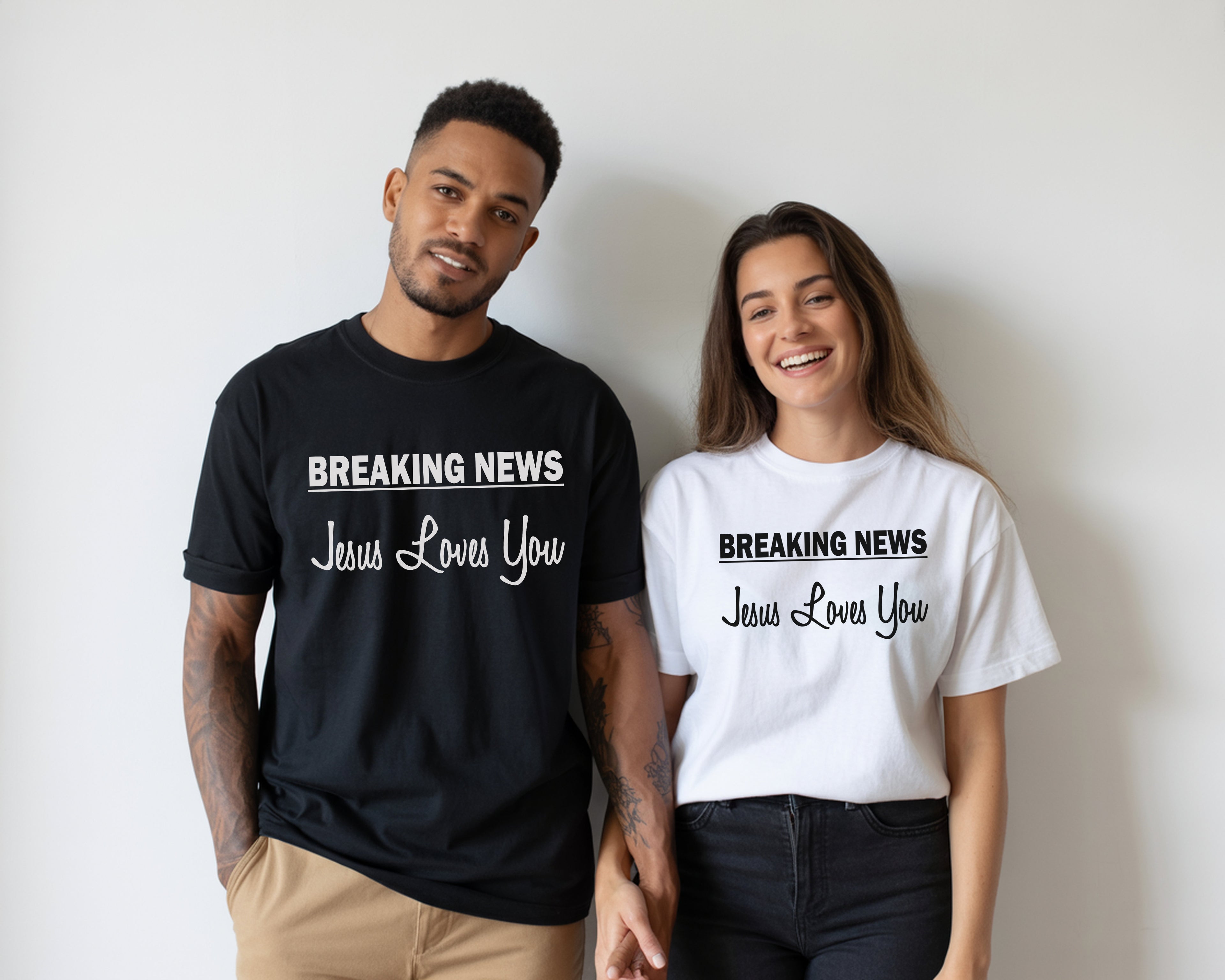 Breaking News... Jesus Loves You Shirt