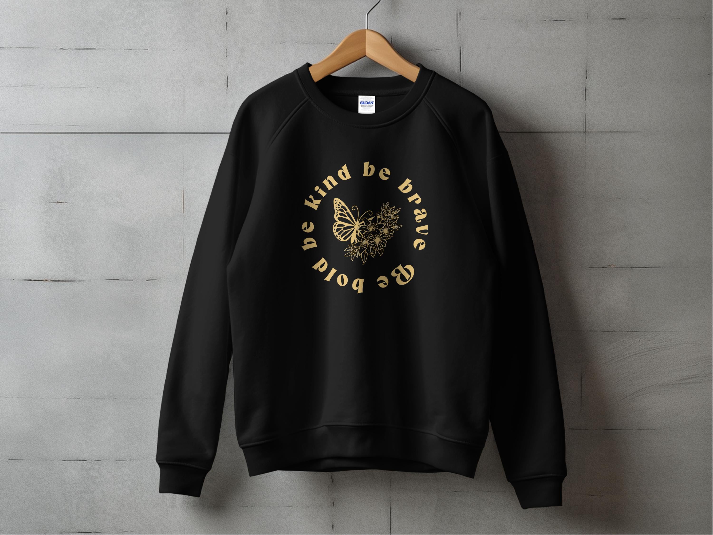 Be Brave Be Kind Inspirational Apparel