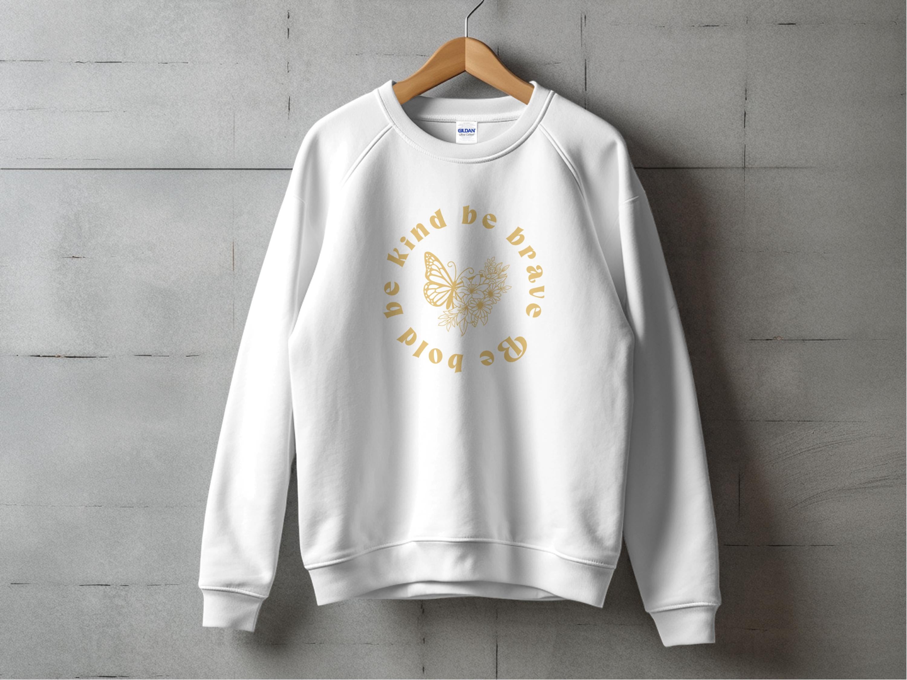 Be Brave Be Kind Inspirational Apparel