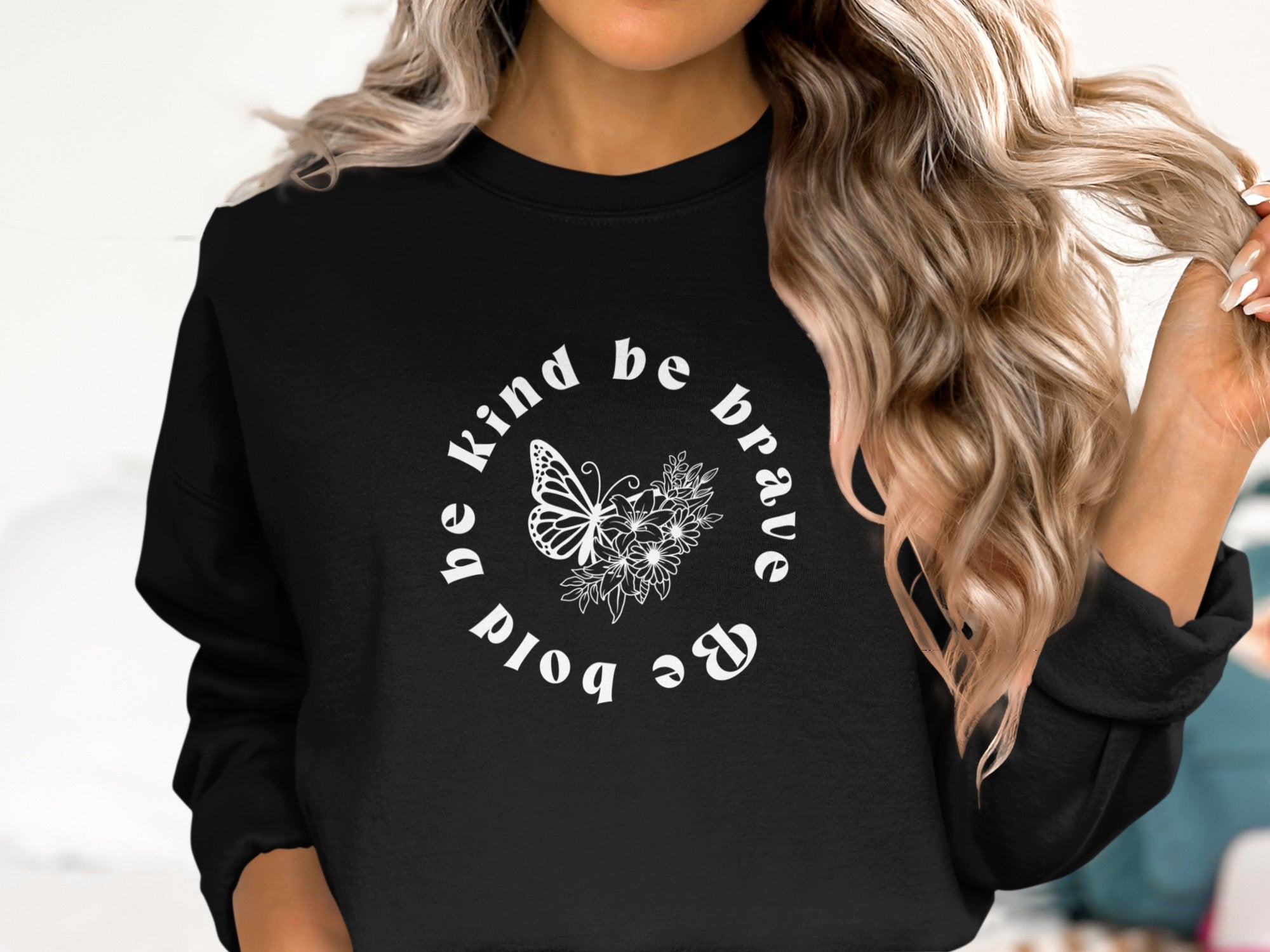 Be Brave Be Kind Inspirational Apparel