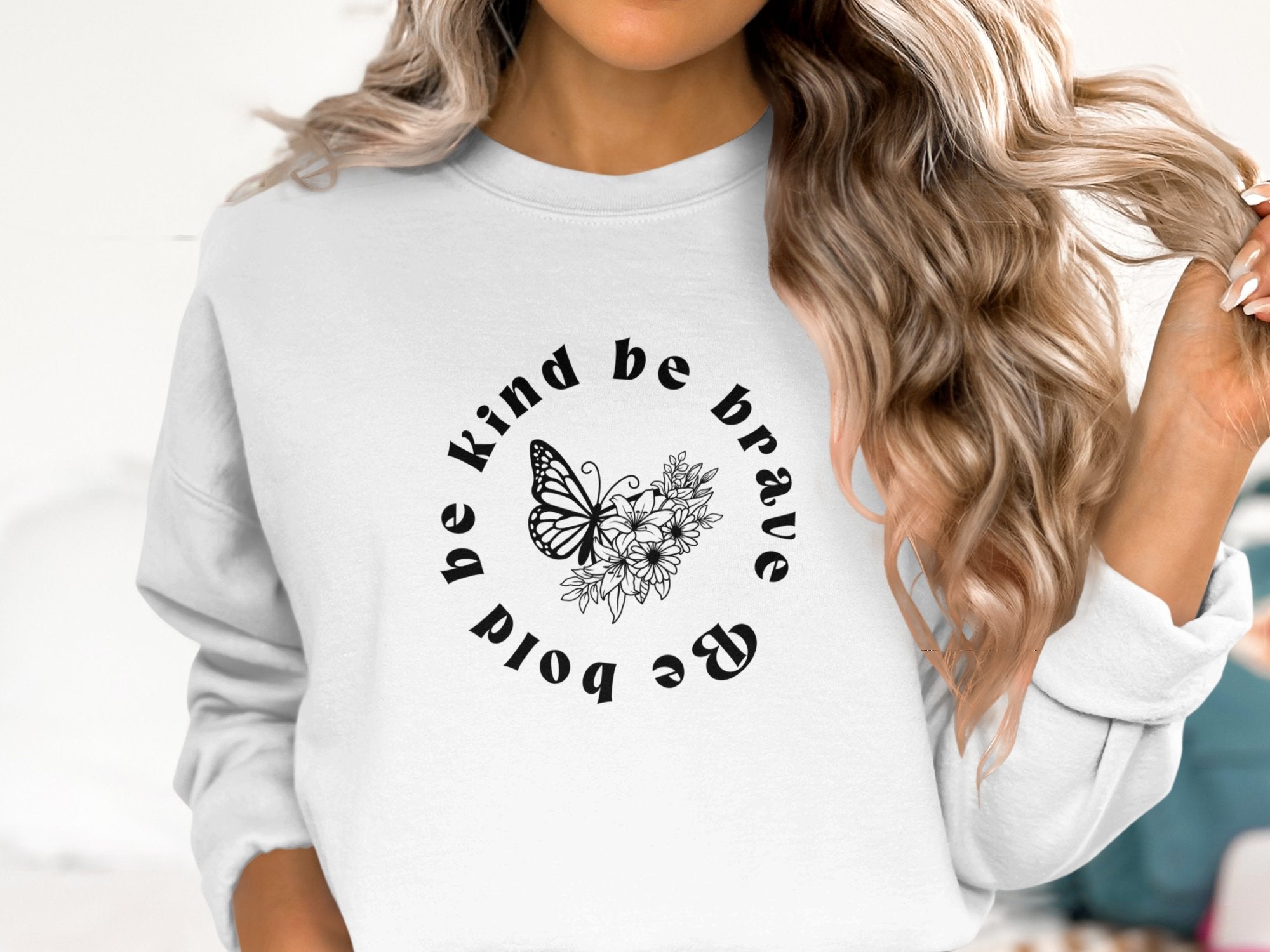 Be Brave Be Kind Inspirational Apparel