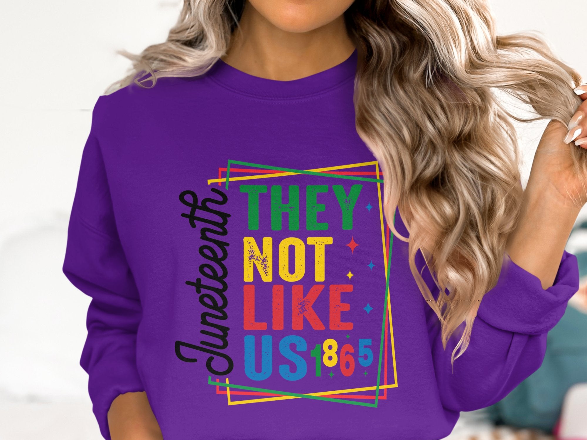 They Not Like Us Juneteenth T-shirt