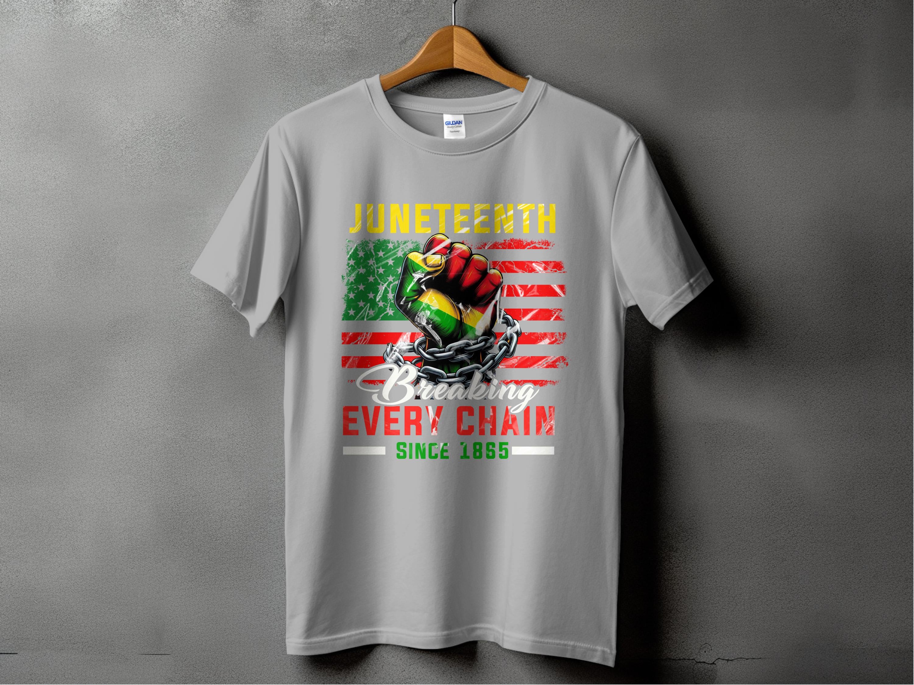 Juneteenth Breaking Every Chain, T-Shirt