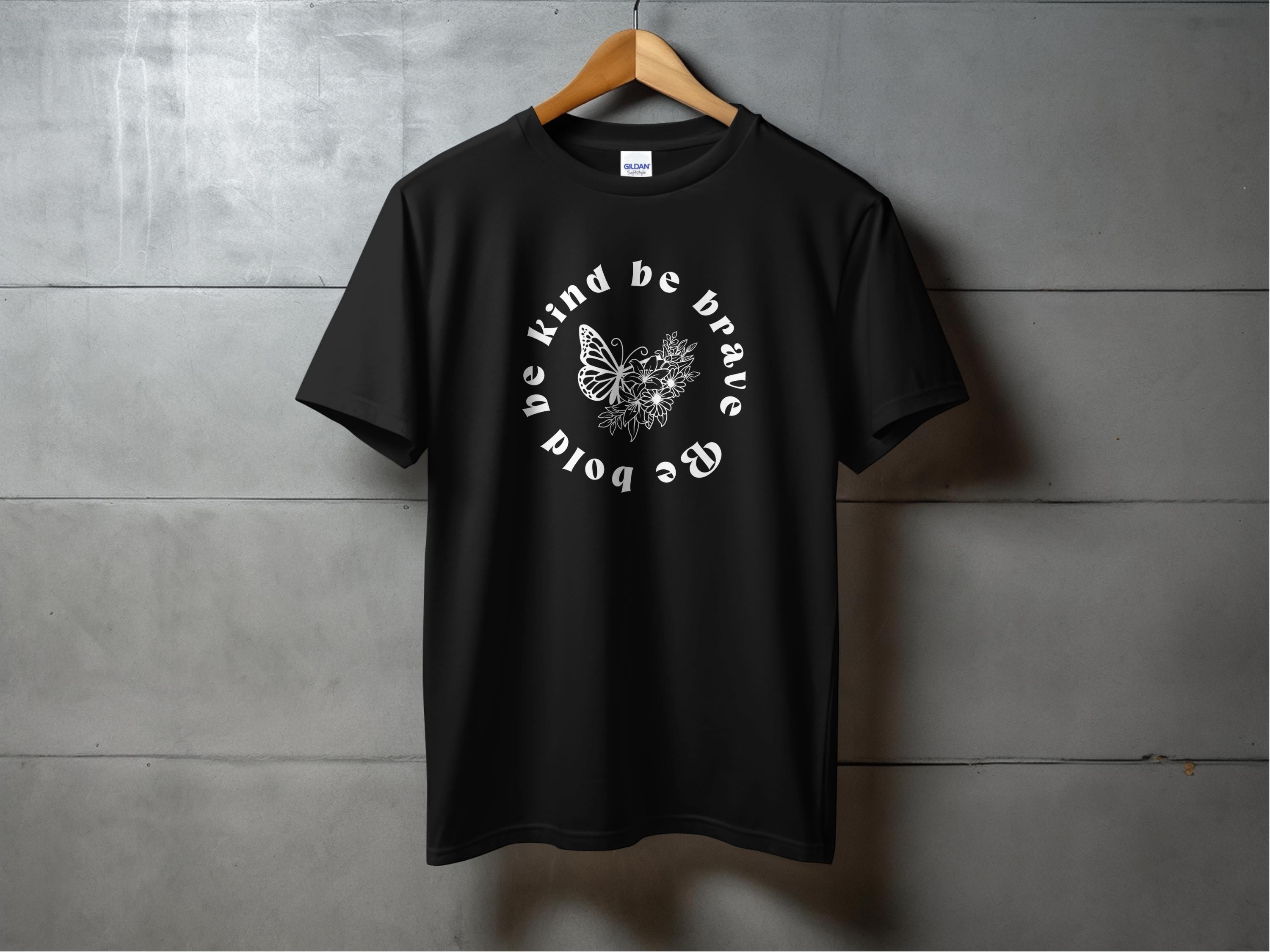 Be Brave Be Kind Inspirational Apparel