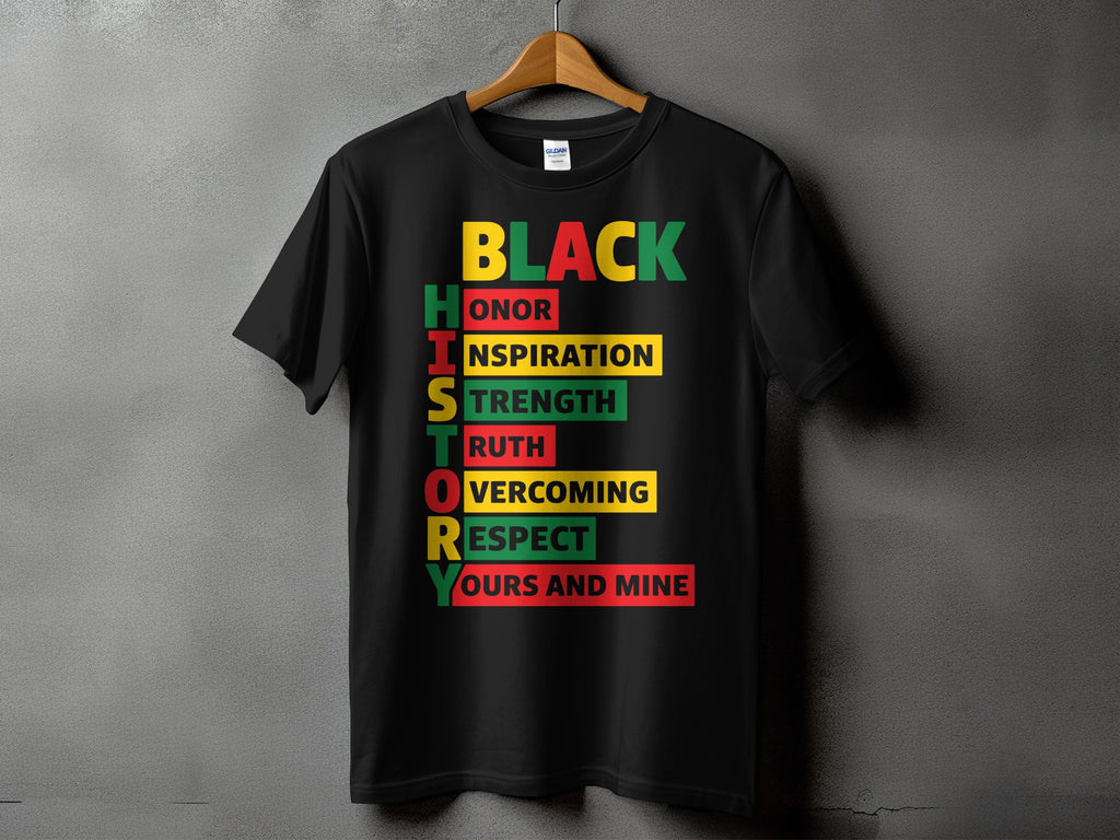 Black History, Black honor, Inspirational Shirt collections