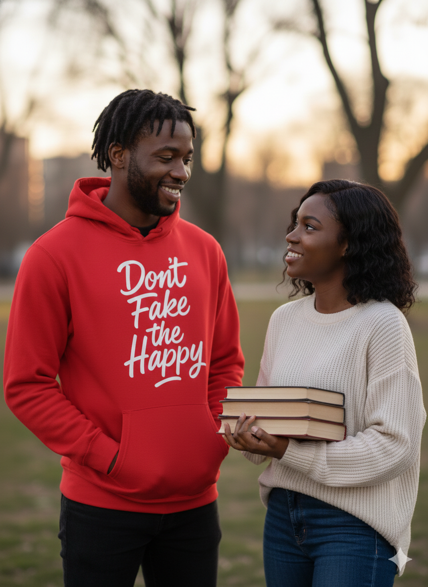 DON'T FAKE the Happy Shirt collection