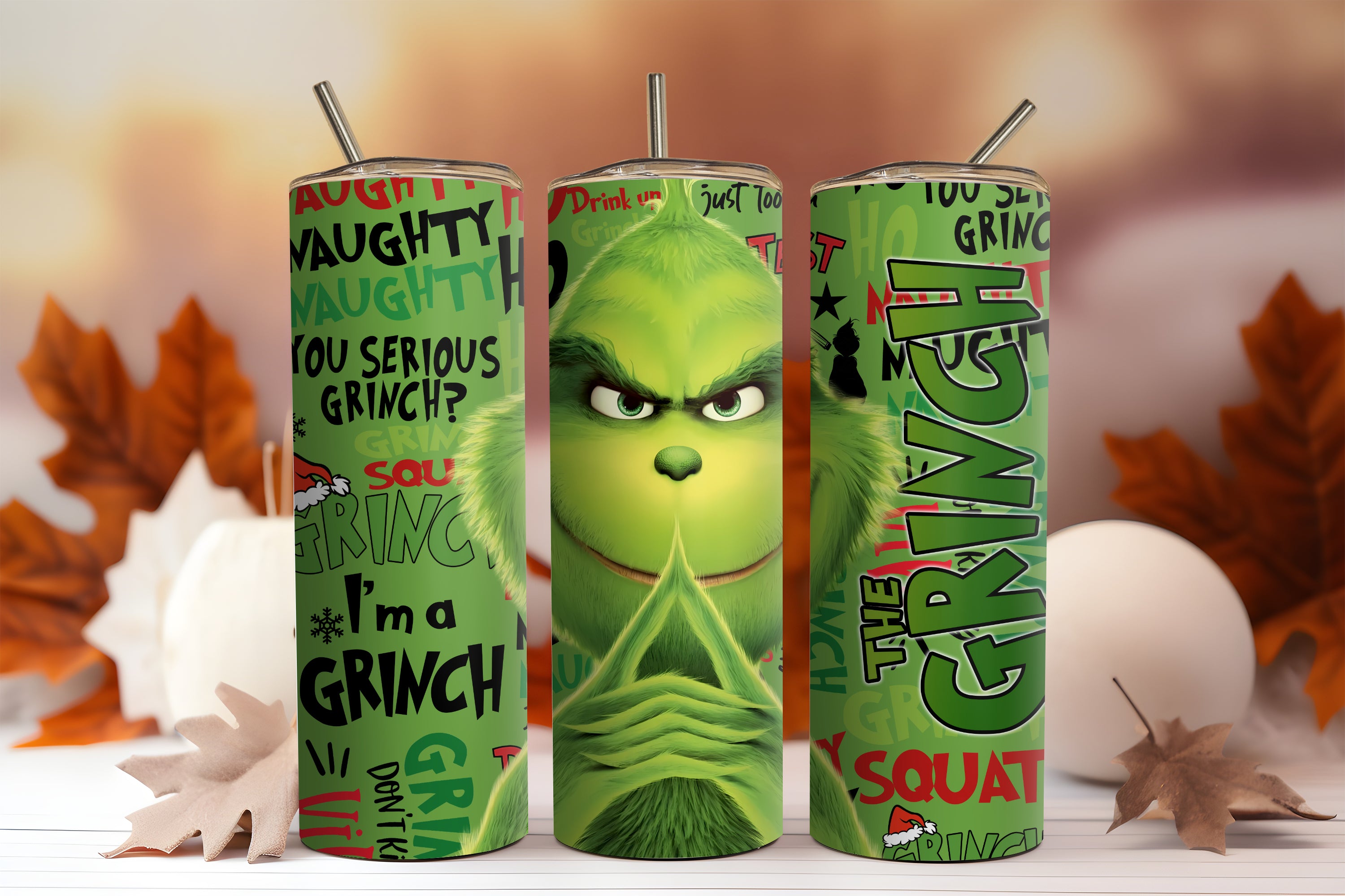 Christmas Theme 20oz Tumblers Buy2 Get 1 Free