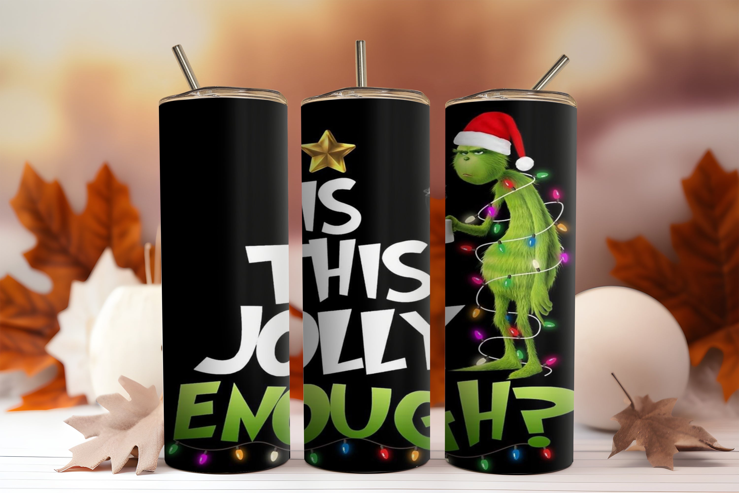 Christmas Theme 20oz Tumblers Buy2 Get 1 Free