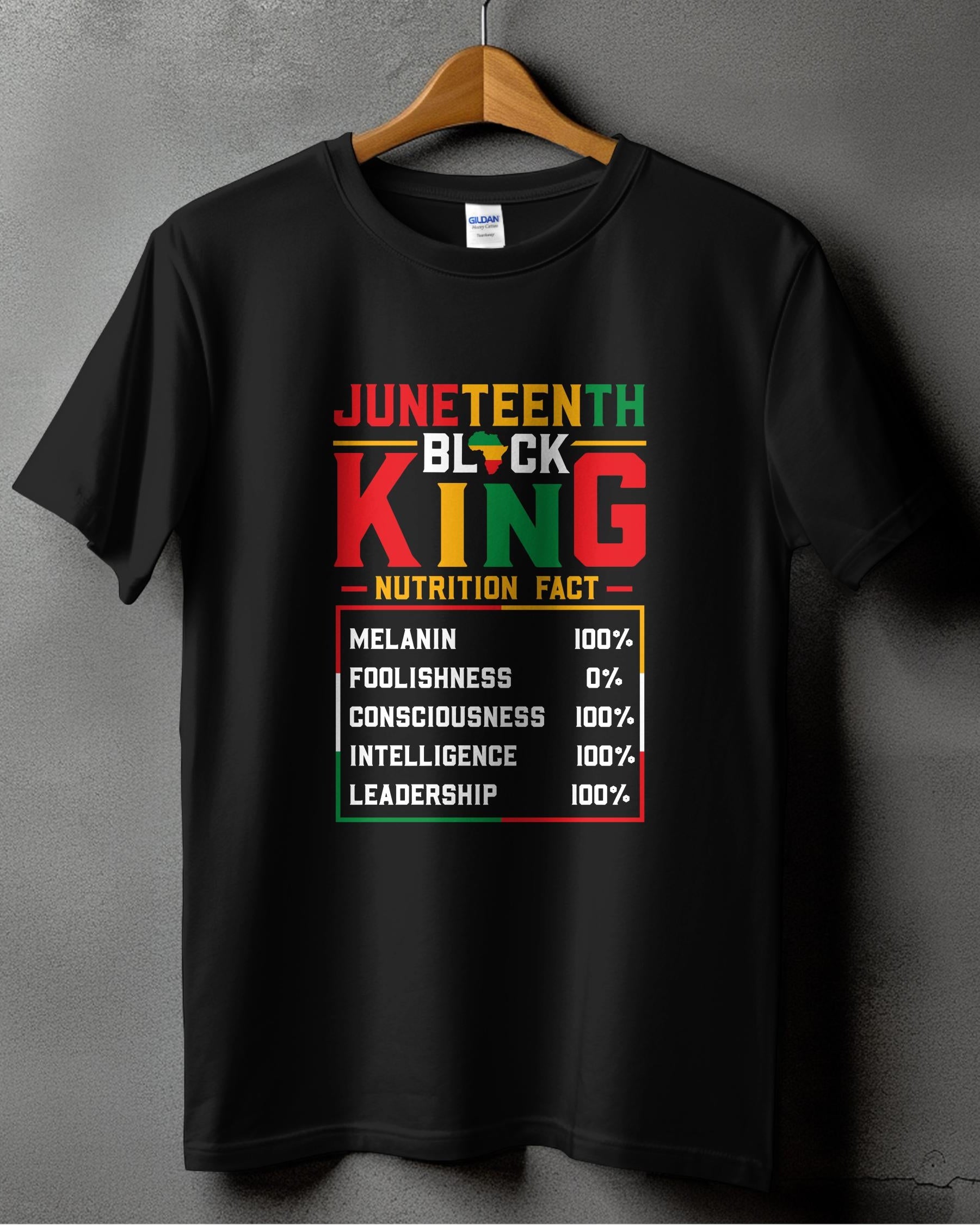 Juneteenth Black King, T-Shirt