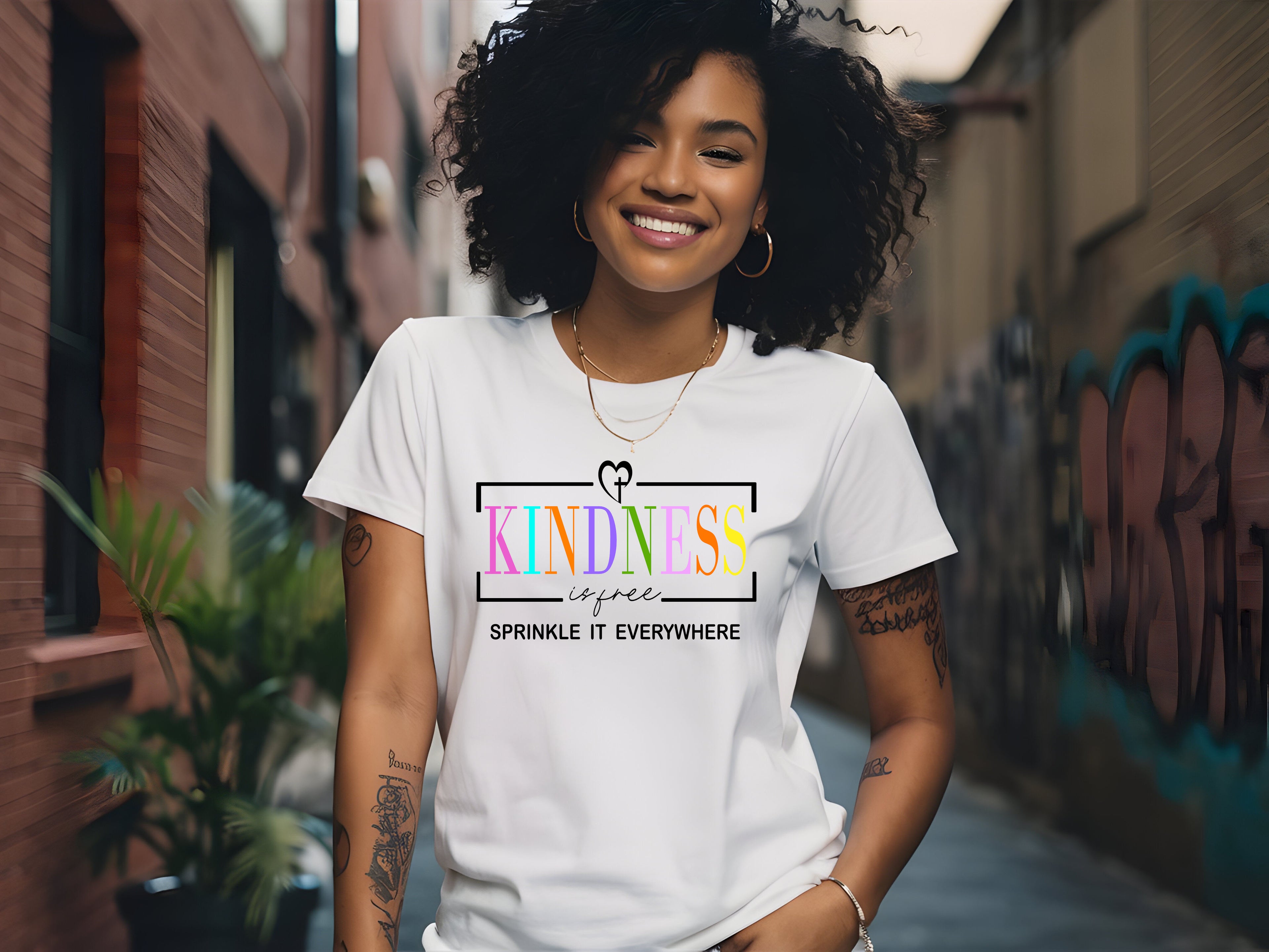 KINDNESS is free, Sprinkle it everywhere T-shirts