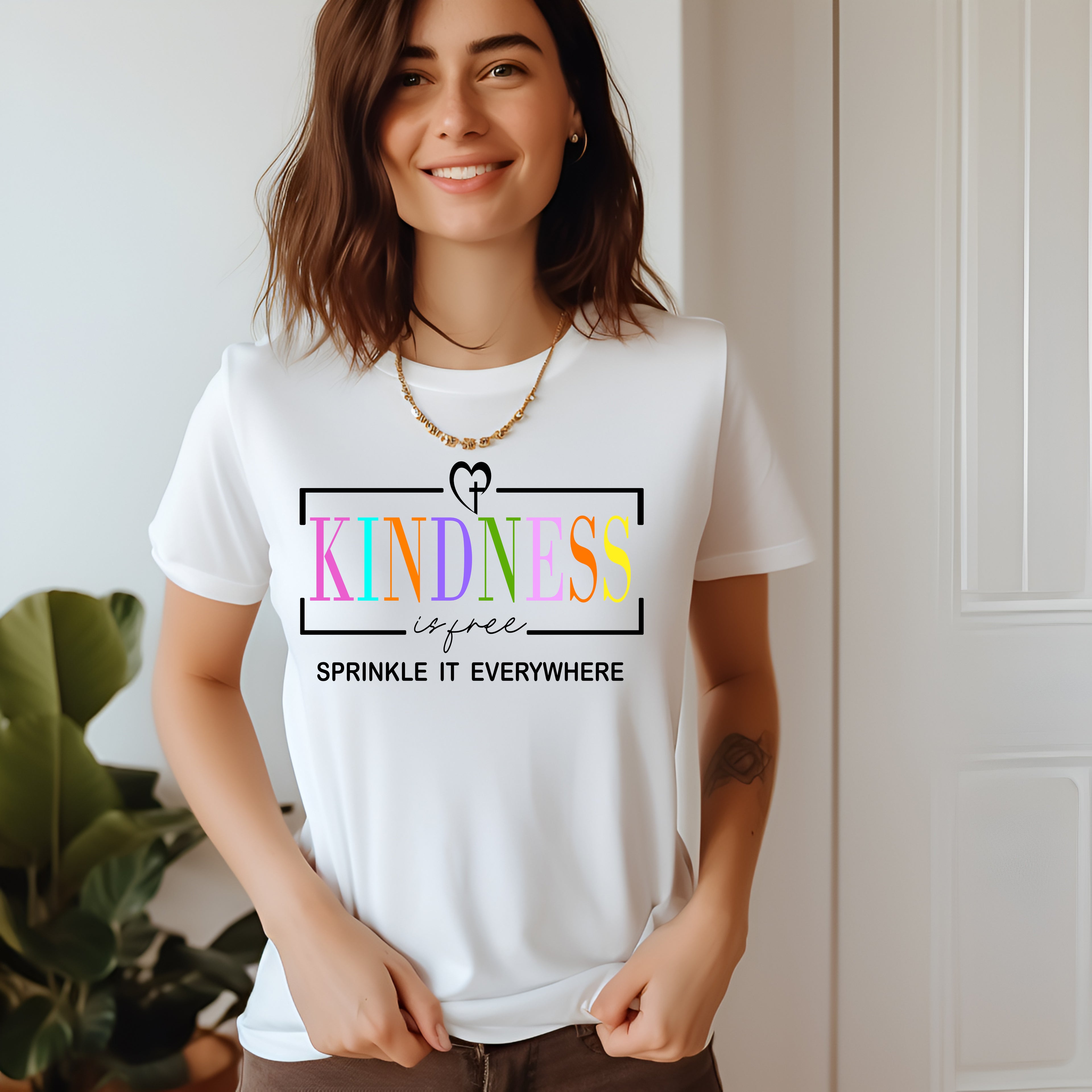 KINDNESS is free, Sprinkle it everywhere T-shirts