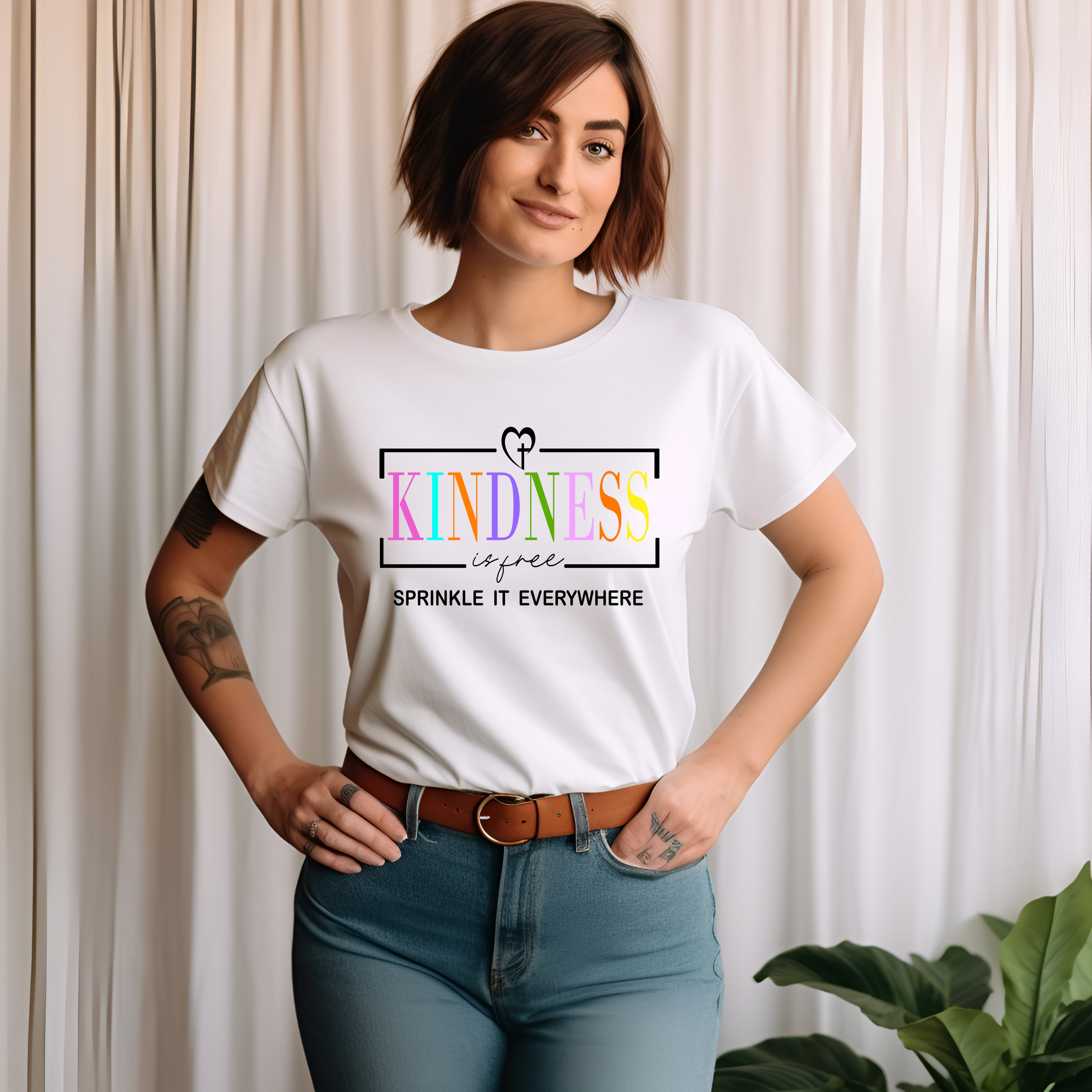 KINDNESS is free, Sprinkle it everywhere T-shirts