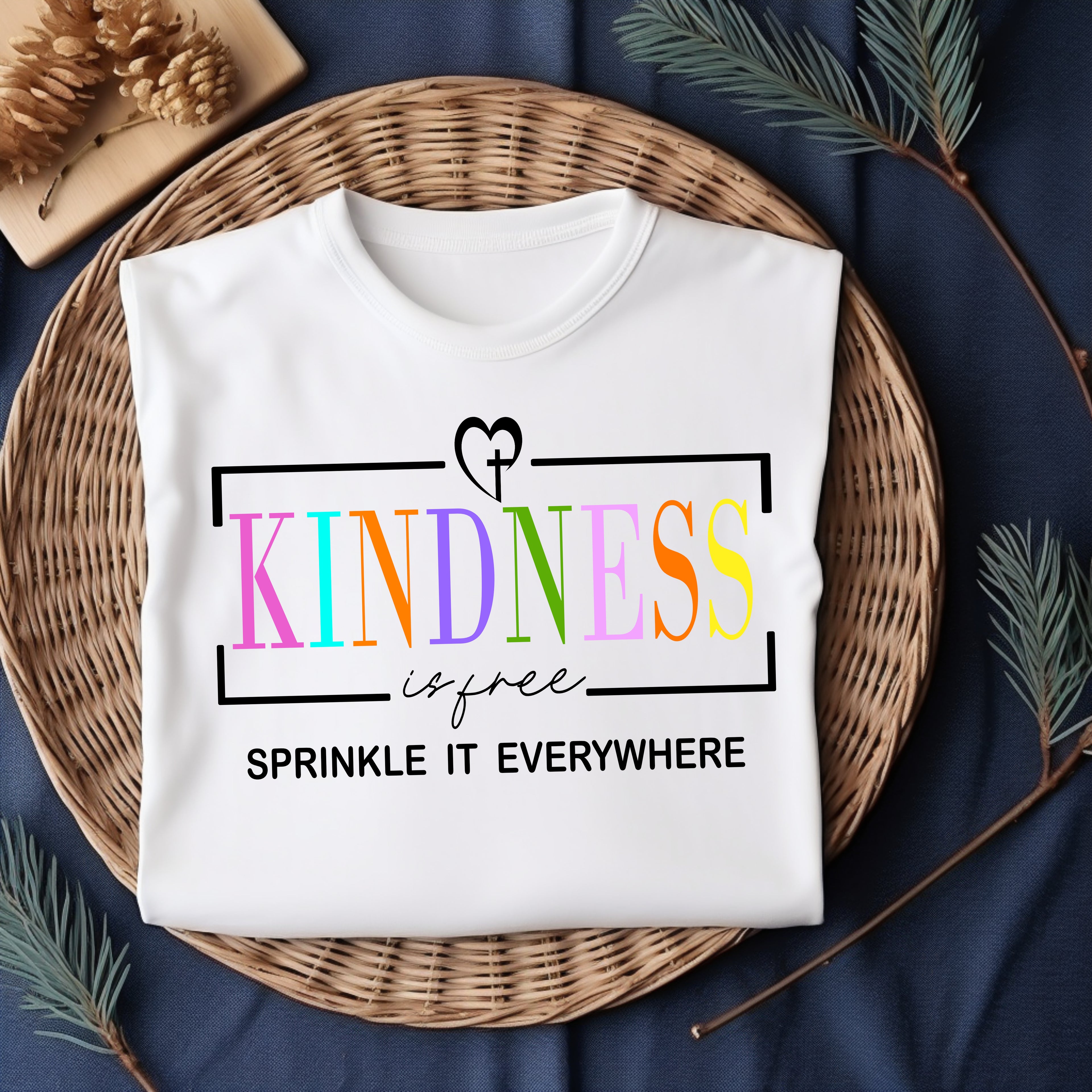 KINDNESS is free, Sprinkle it everywhere T-shirts