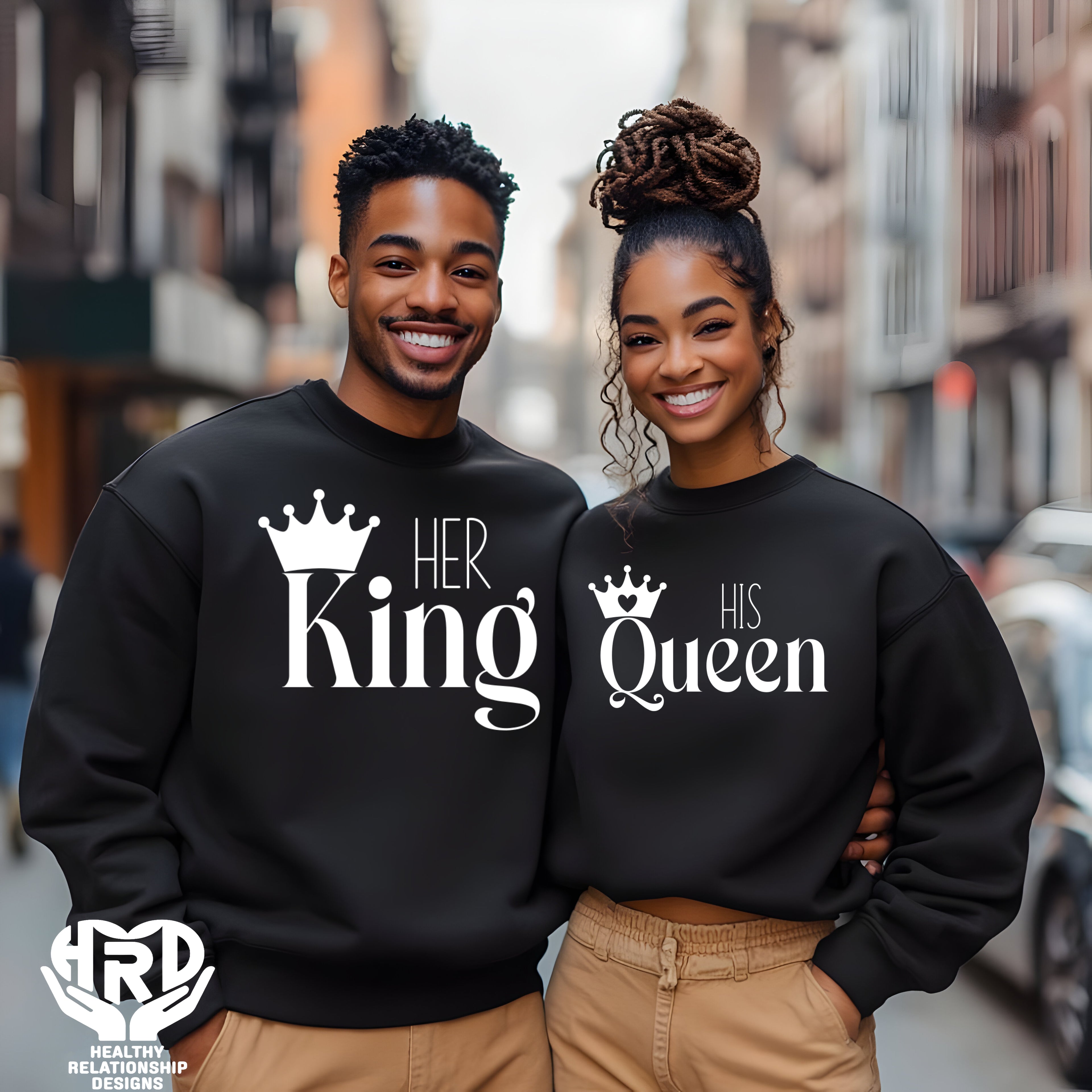 Her King/ His Queen couples shirt
