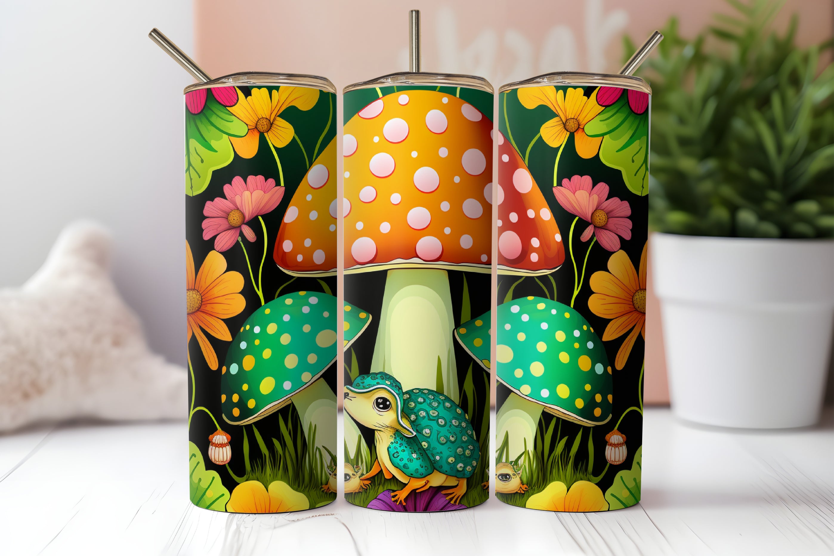 MUSHROOM THEME 20oz Tumbler