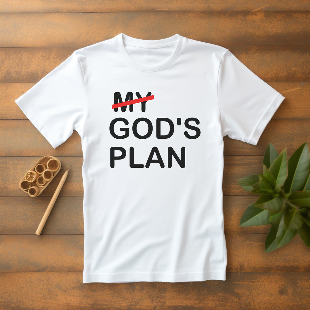My GOD'S Plan. Religious T-shirt collection