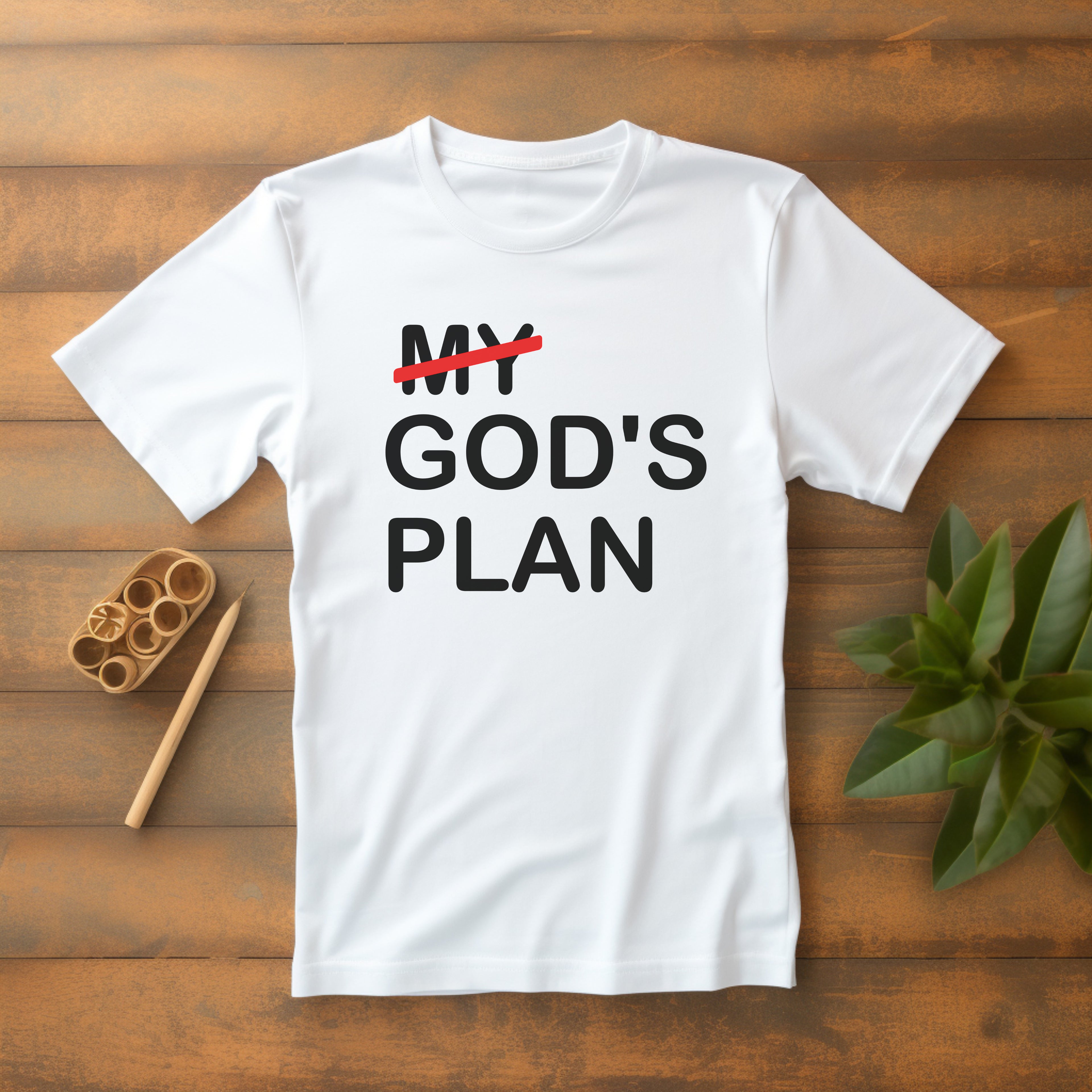 My GOD'S Plan. Religious T-shirt collection