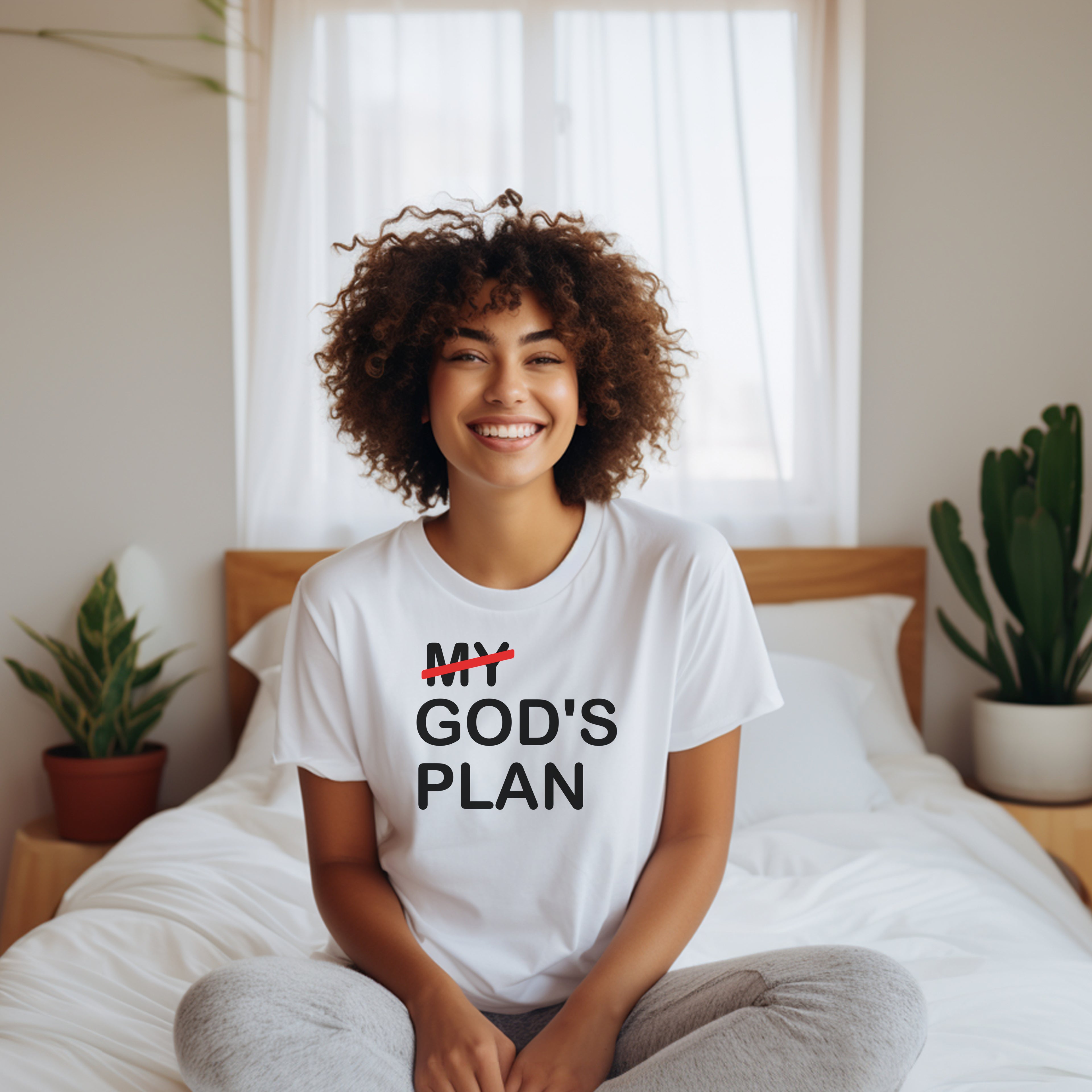 My GOD'S Plan. Religious T-shirt collection