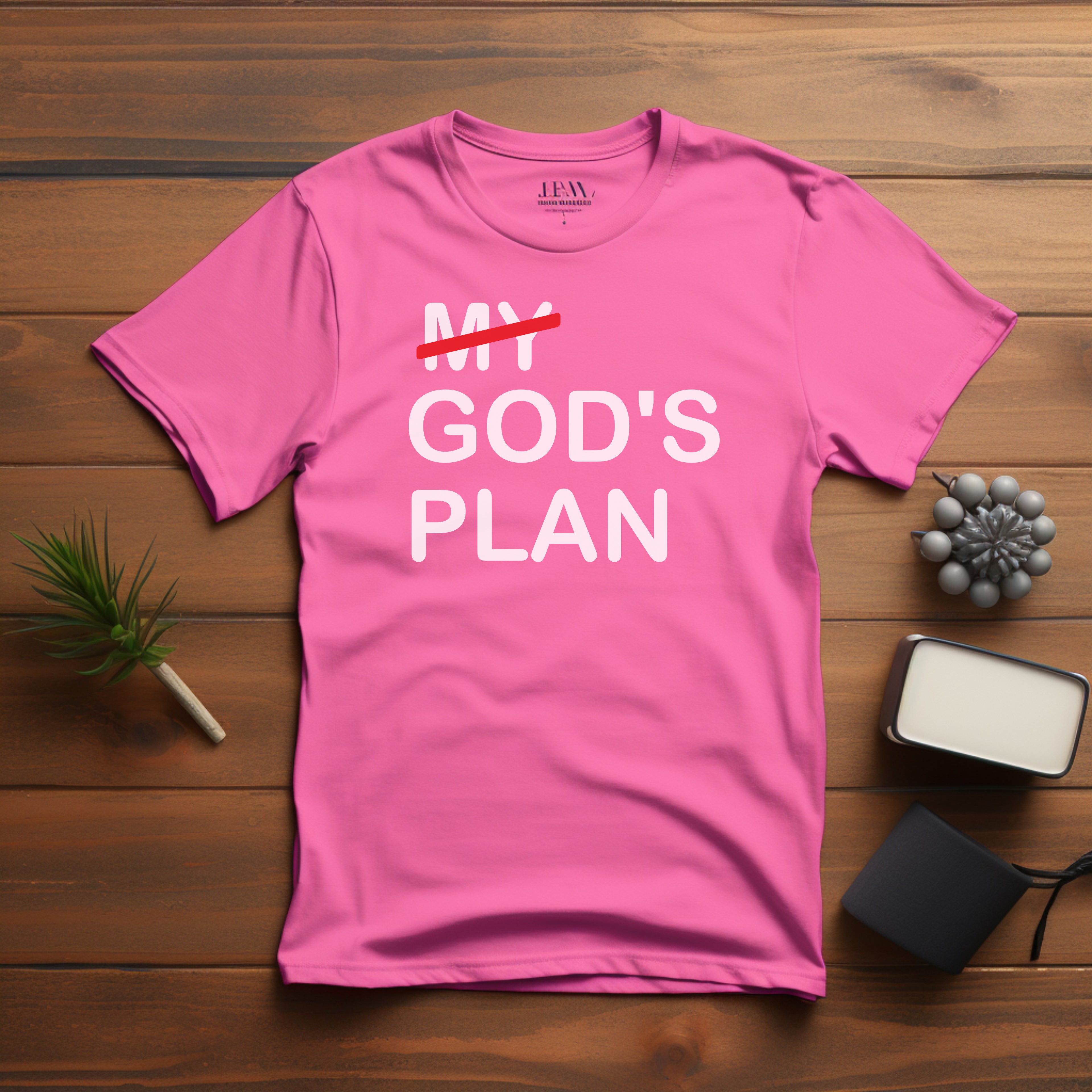 My GOD'S Plan. Religious T-shirt collection