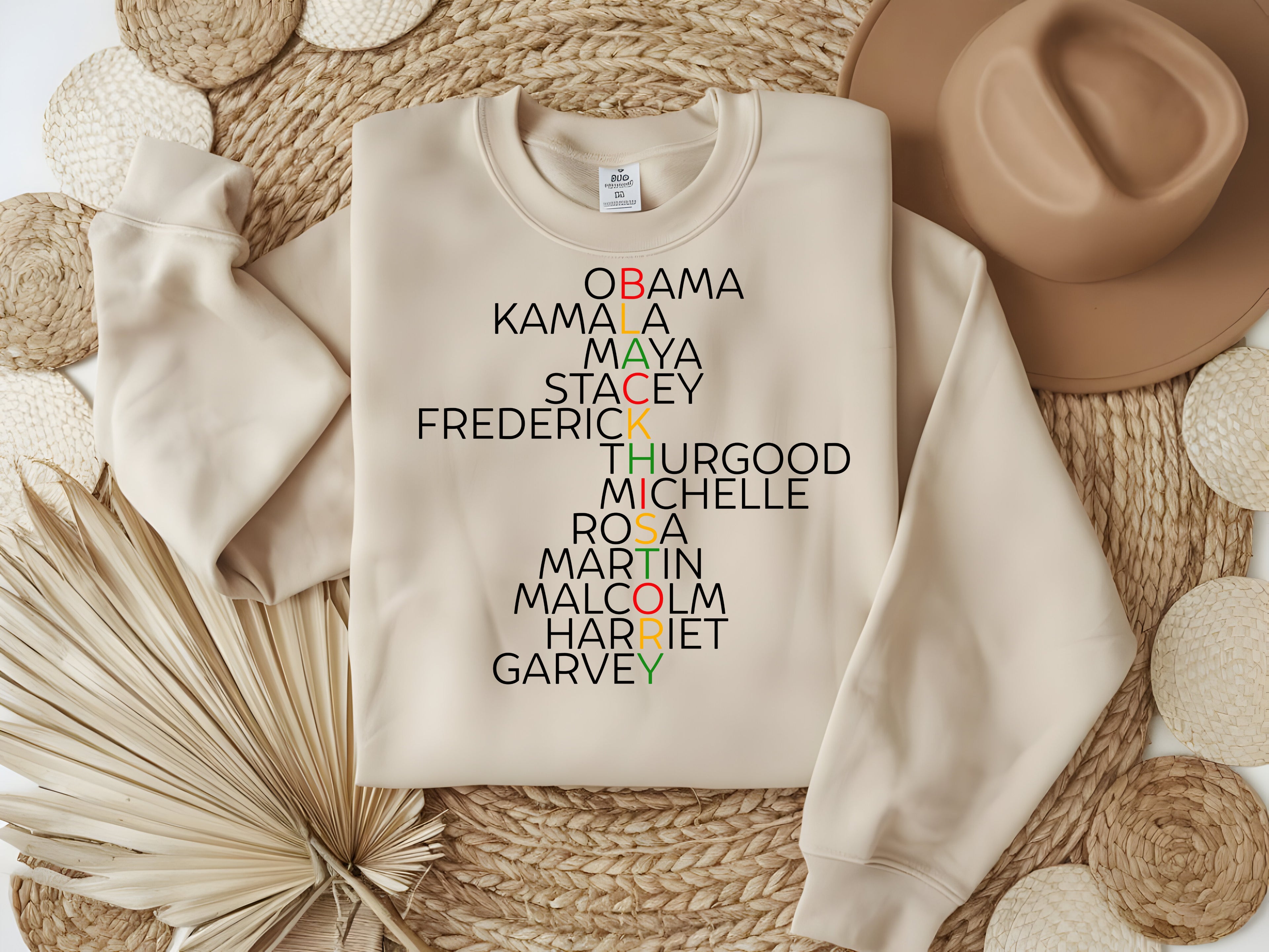 NAMES OF BLACK HISTORY PEOPLE SHIRT