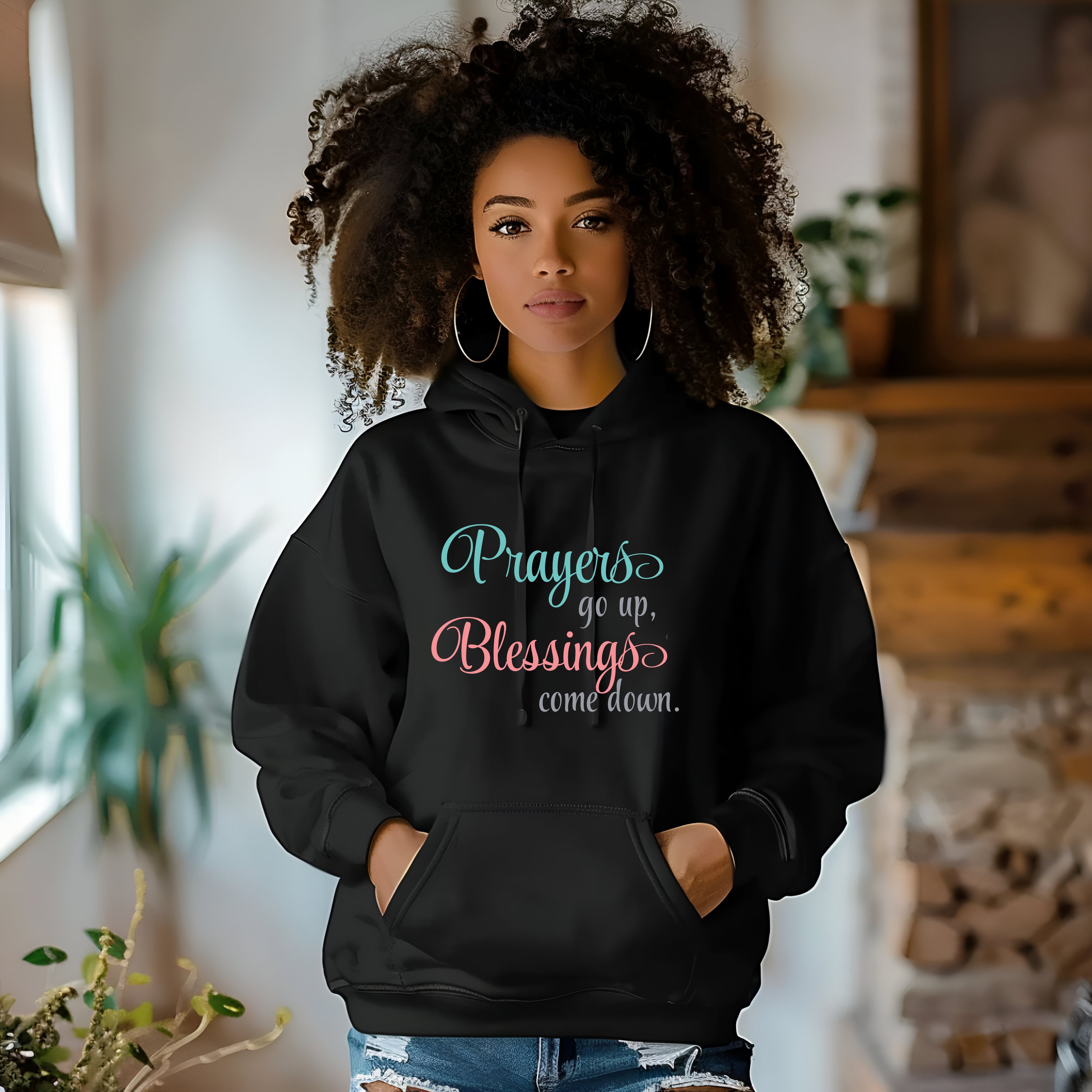 Prayers GO UP, Blessing come down T-shirt