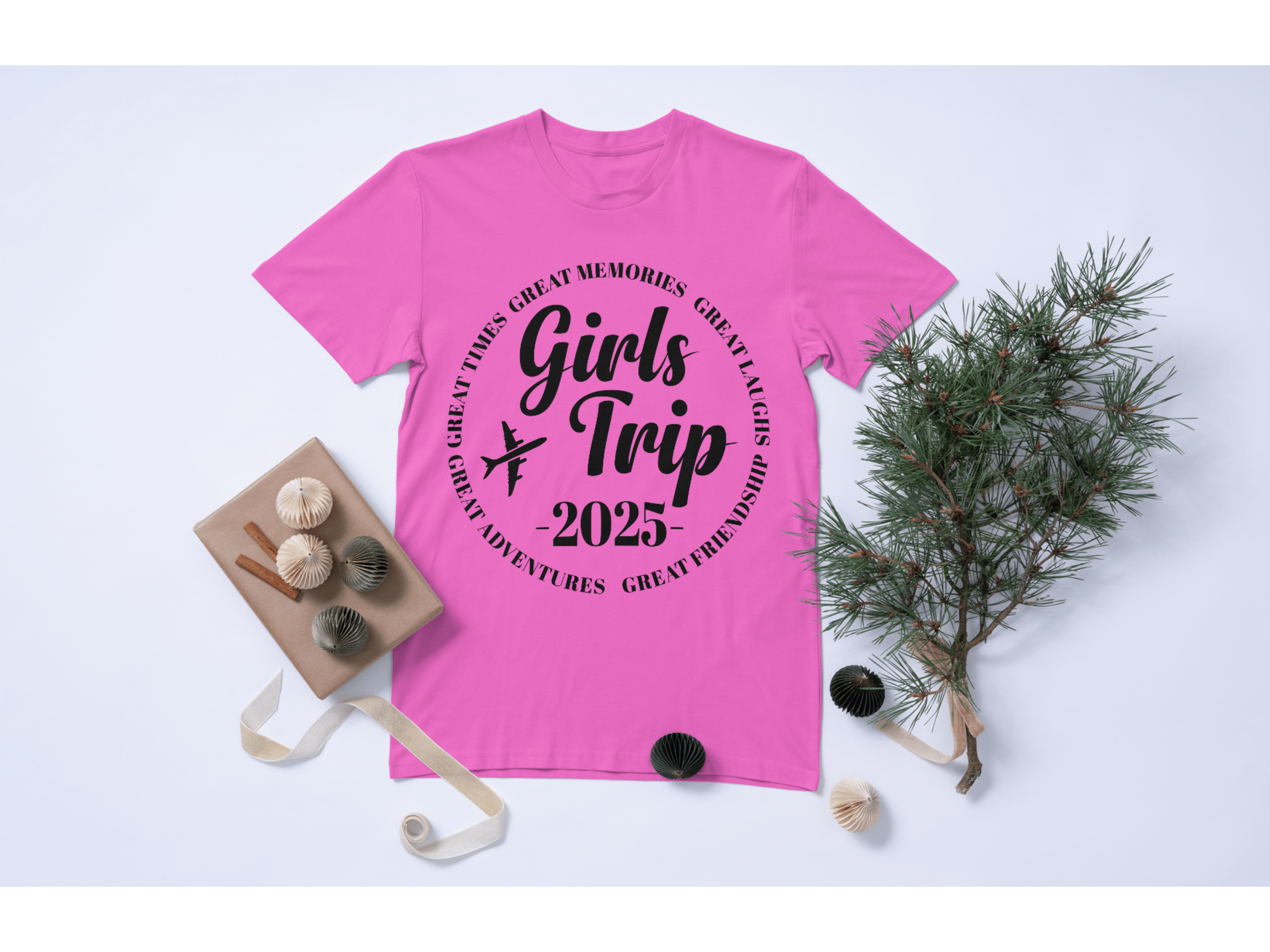 Girls Trip 2025, Great Times, Great Friendships T-shirts