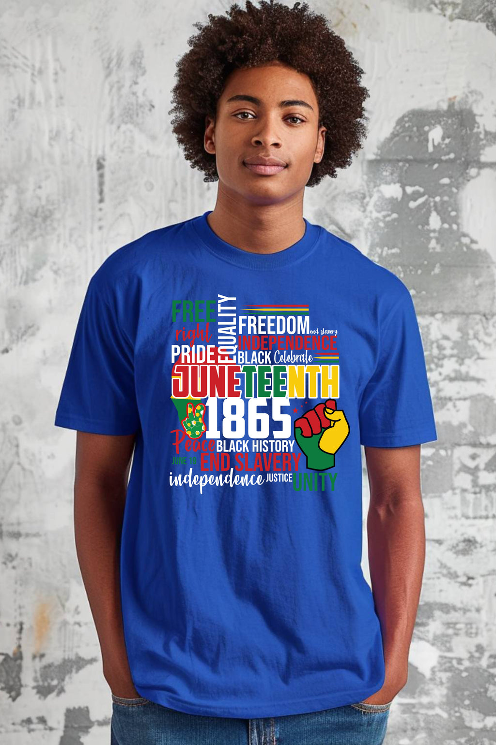 Pride Equality Freedom Juneteenth T-shirt