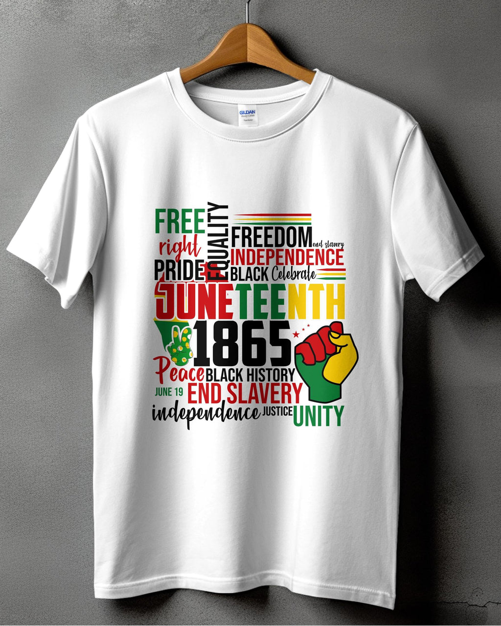 Pride Equality Freedom Juneteenth T-shirt