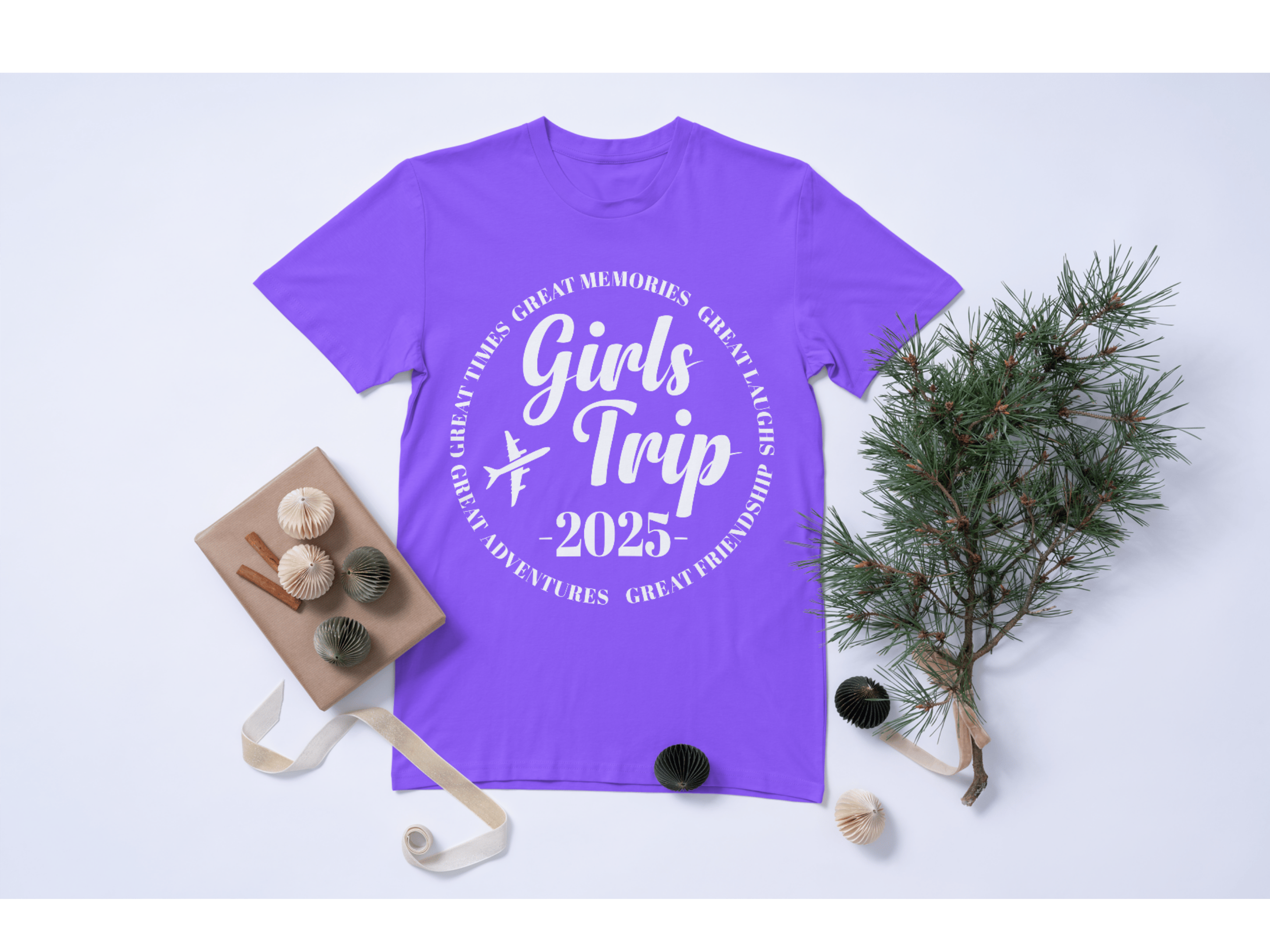 Girls Trip 2025, Great Times, Great Friendships T-shirts
