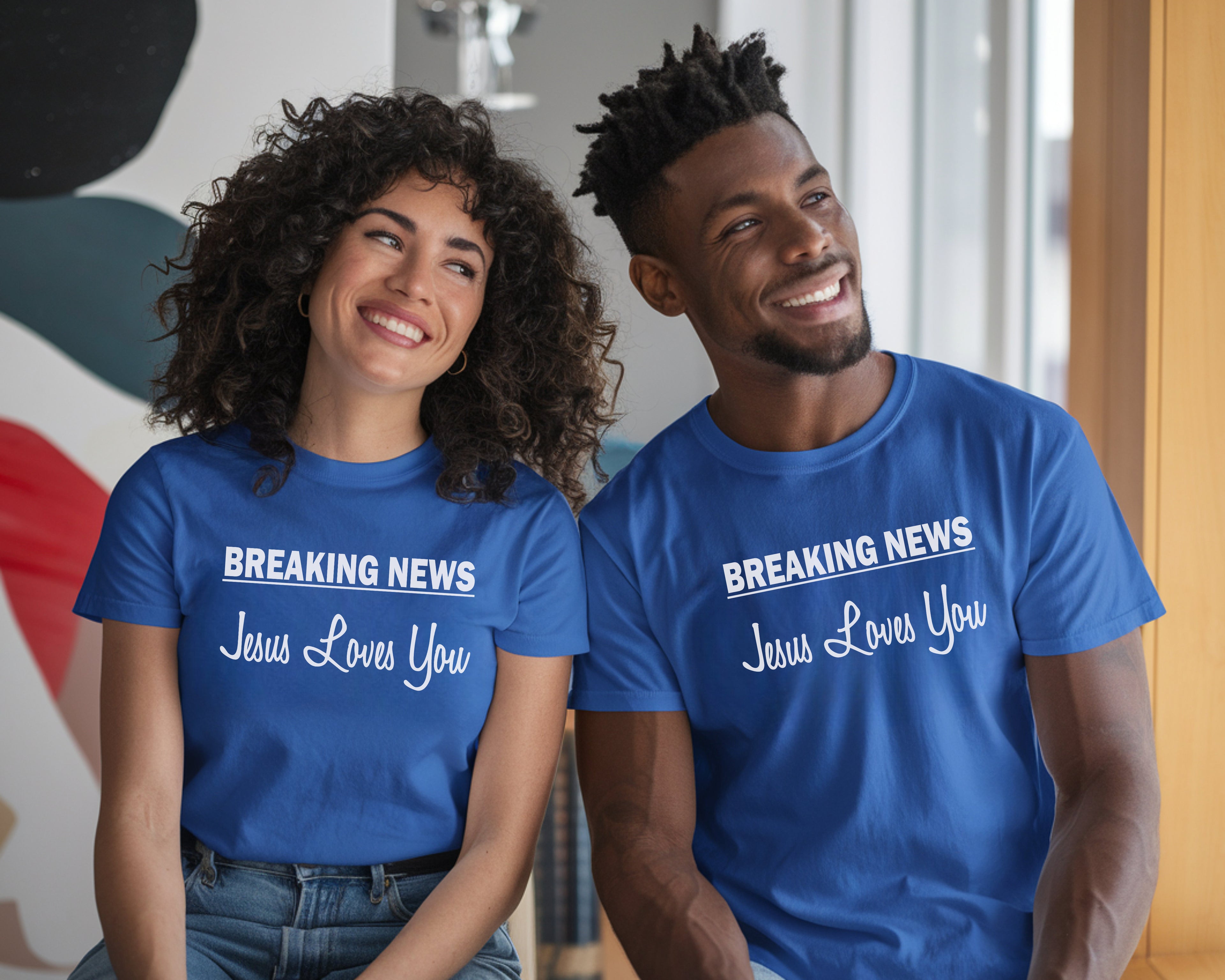 Breaking News... Jesus Loves You Shirt