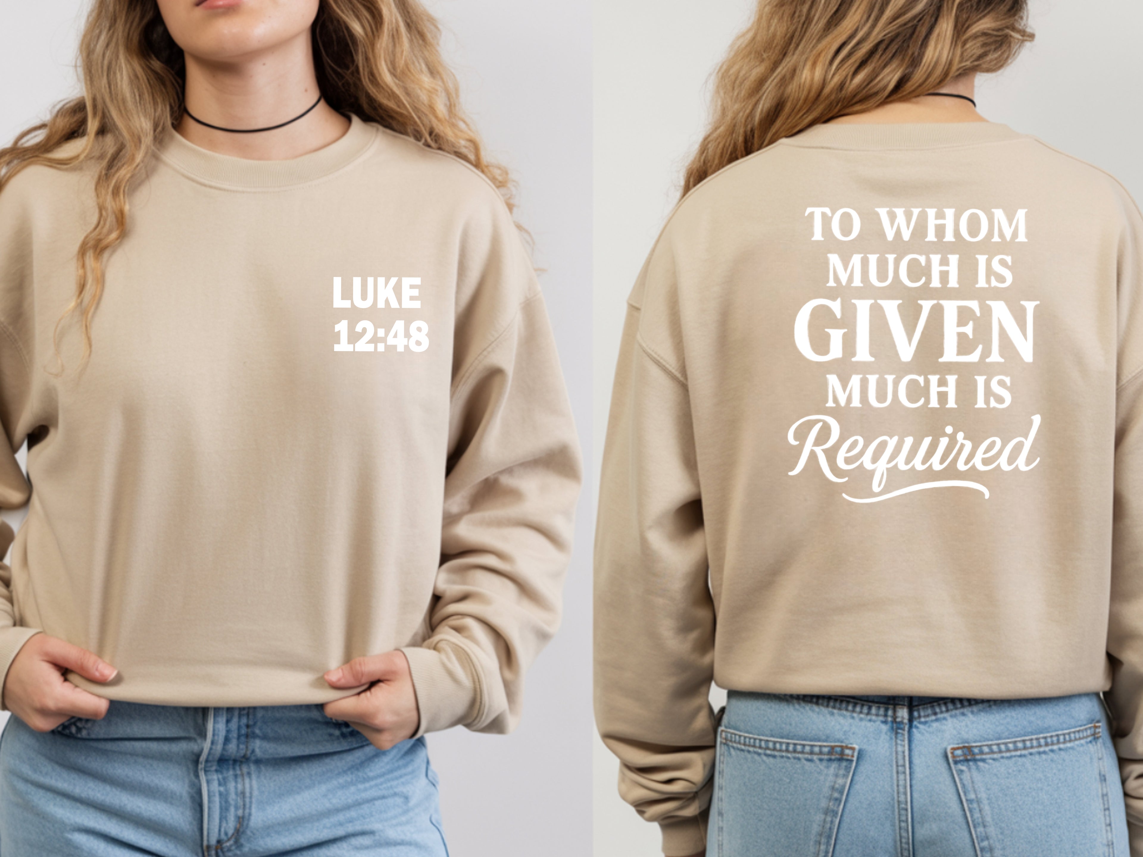 To whom much is GIVEN, much is required collections