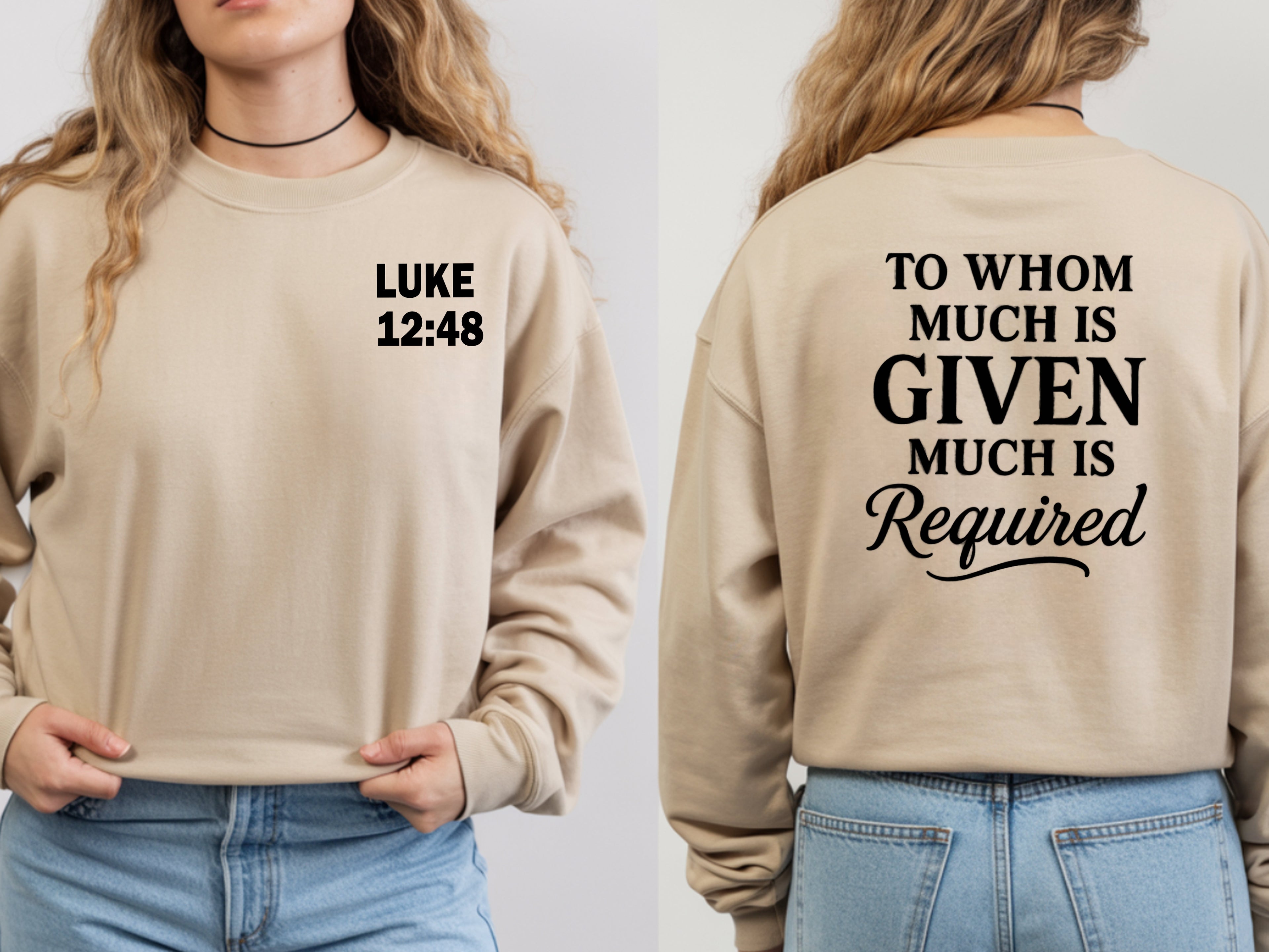 To whom much is GIVEN, much is required collections